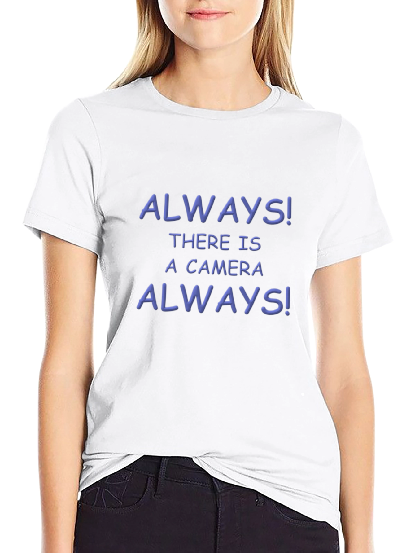 Black Always Camera T-Shirt - Funny Photography Gift view 9
