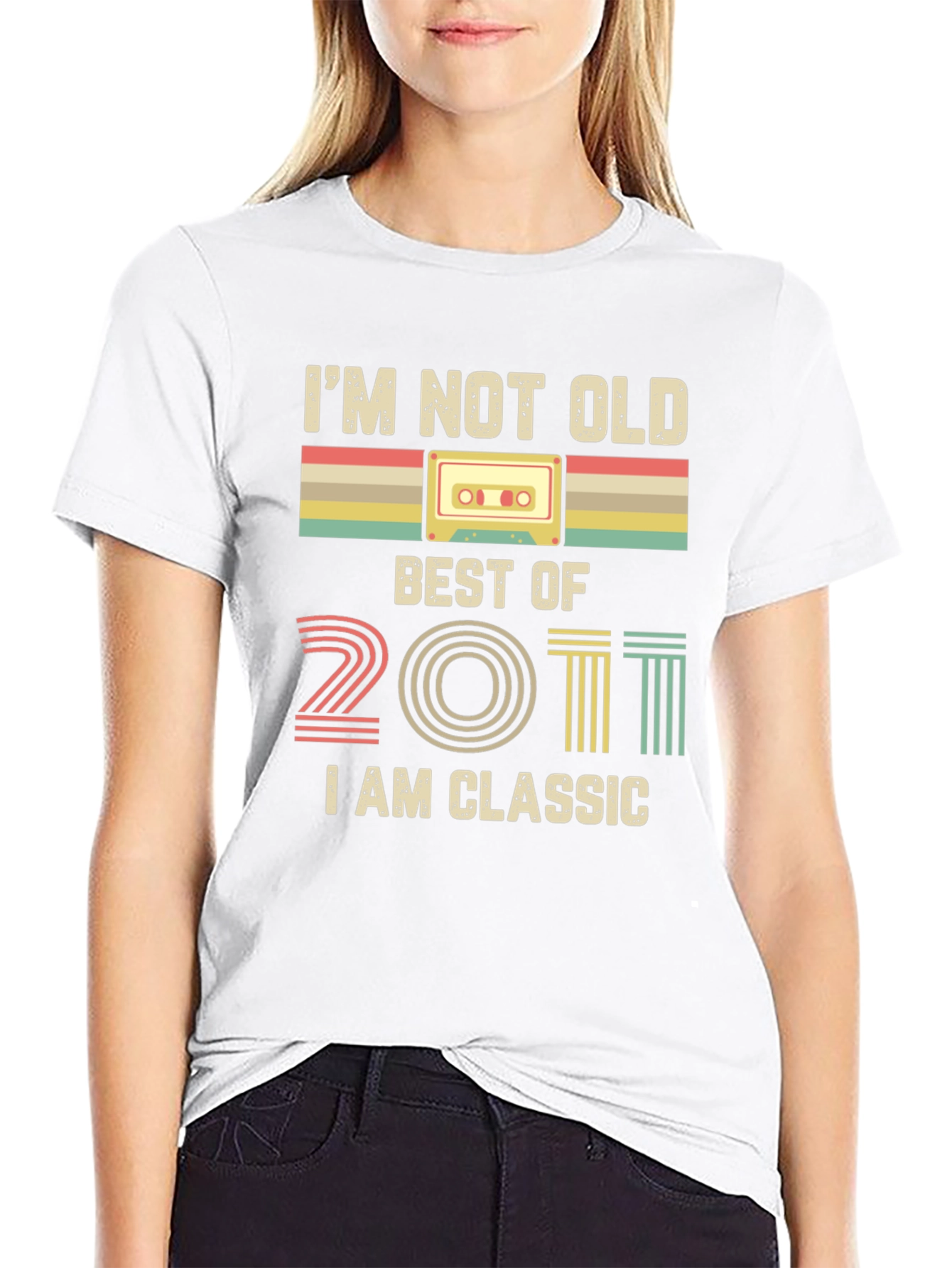Black I'm Not Old, I'm Classic - Best of 2011 T-Shirt view 9