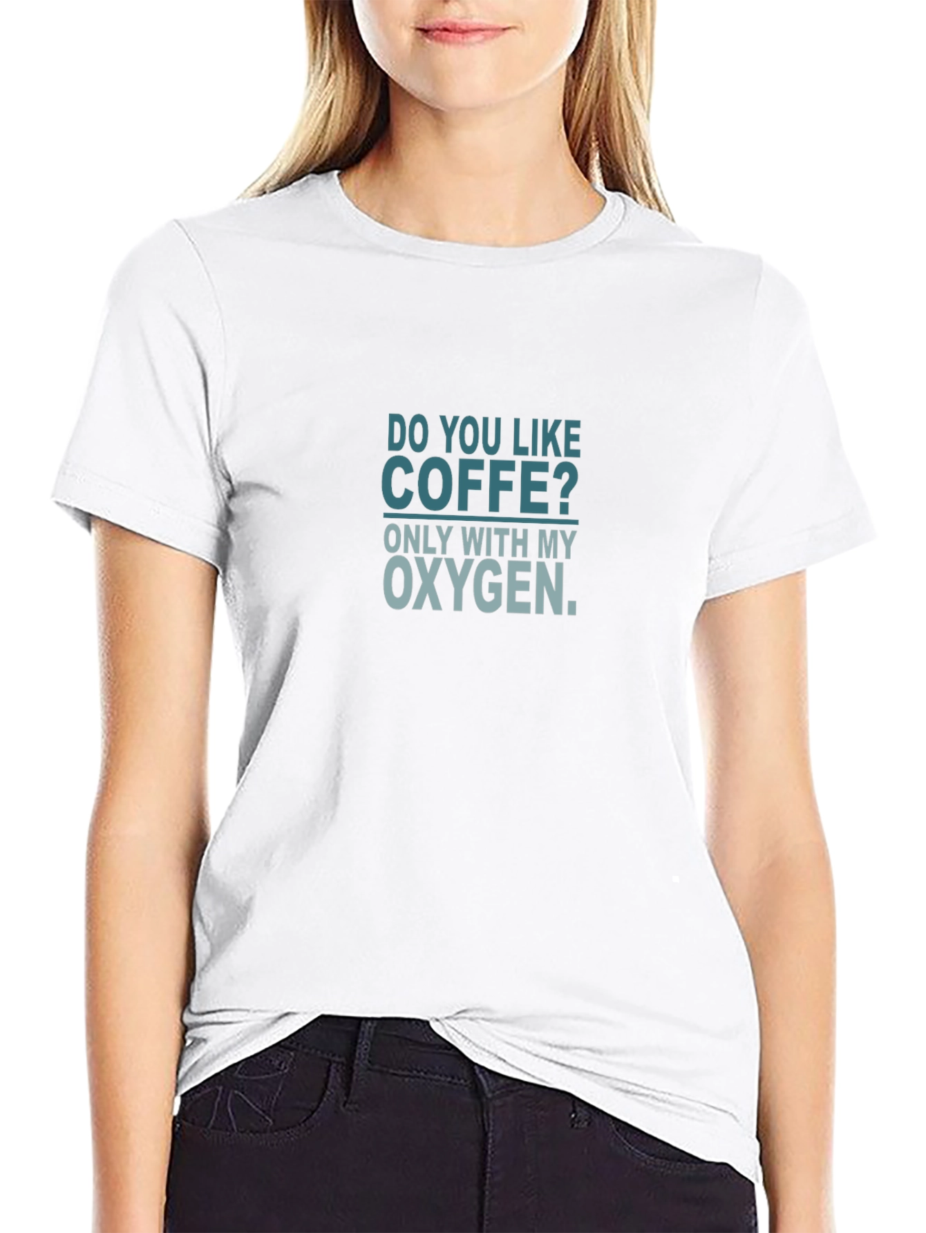 Black Coffee Lover Black T-Shirt - Oxygen Humor view 9