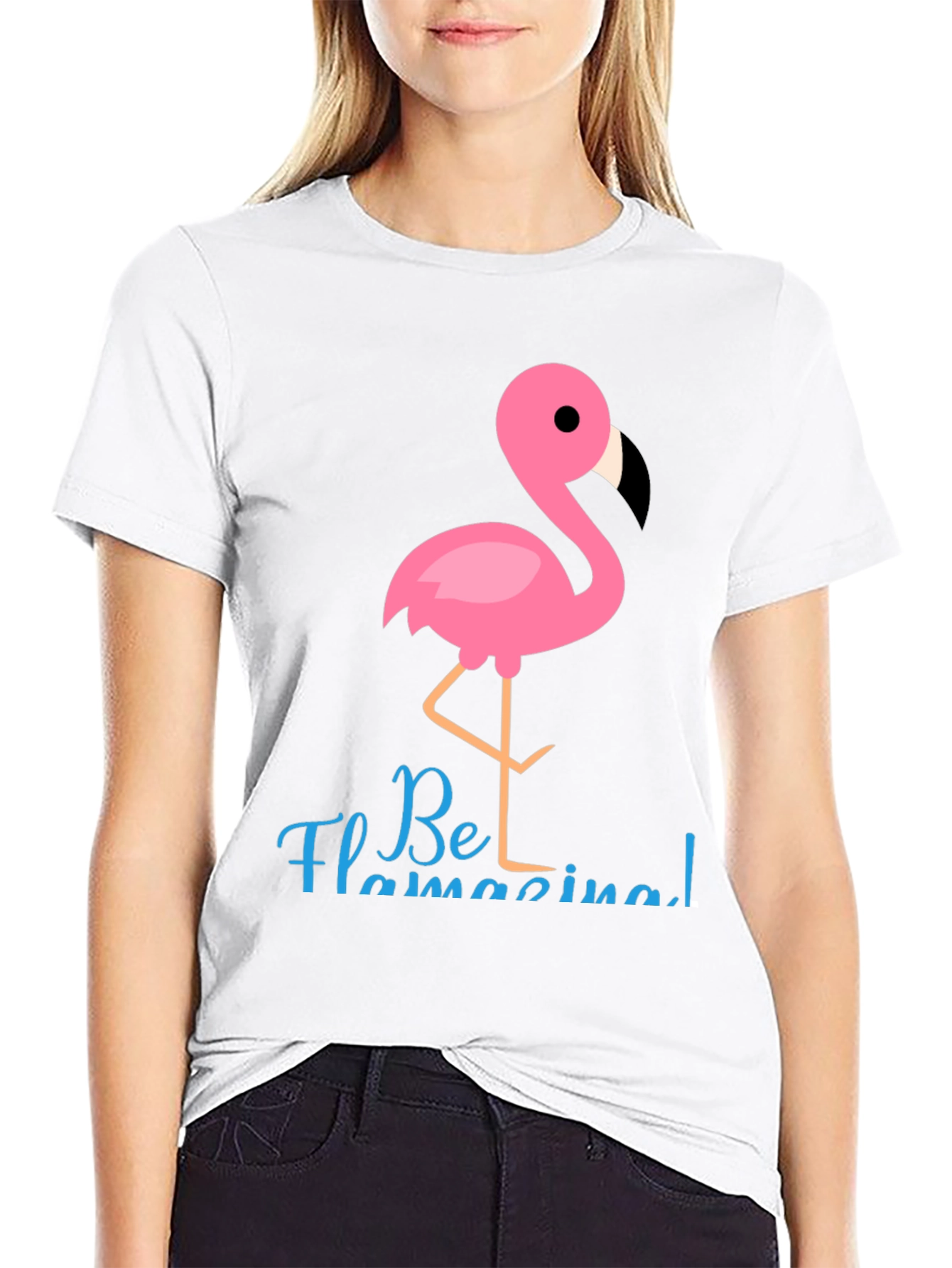 Be Flamazing T-Shirt - Fun Flamingo Graphic Tee - 9