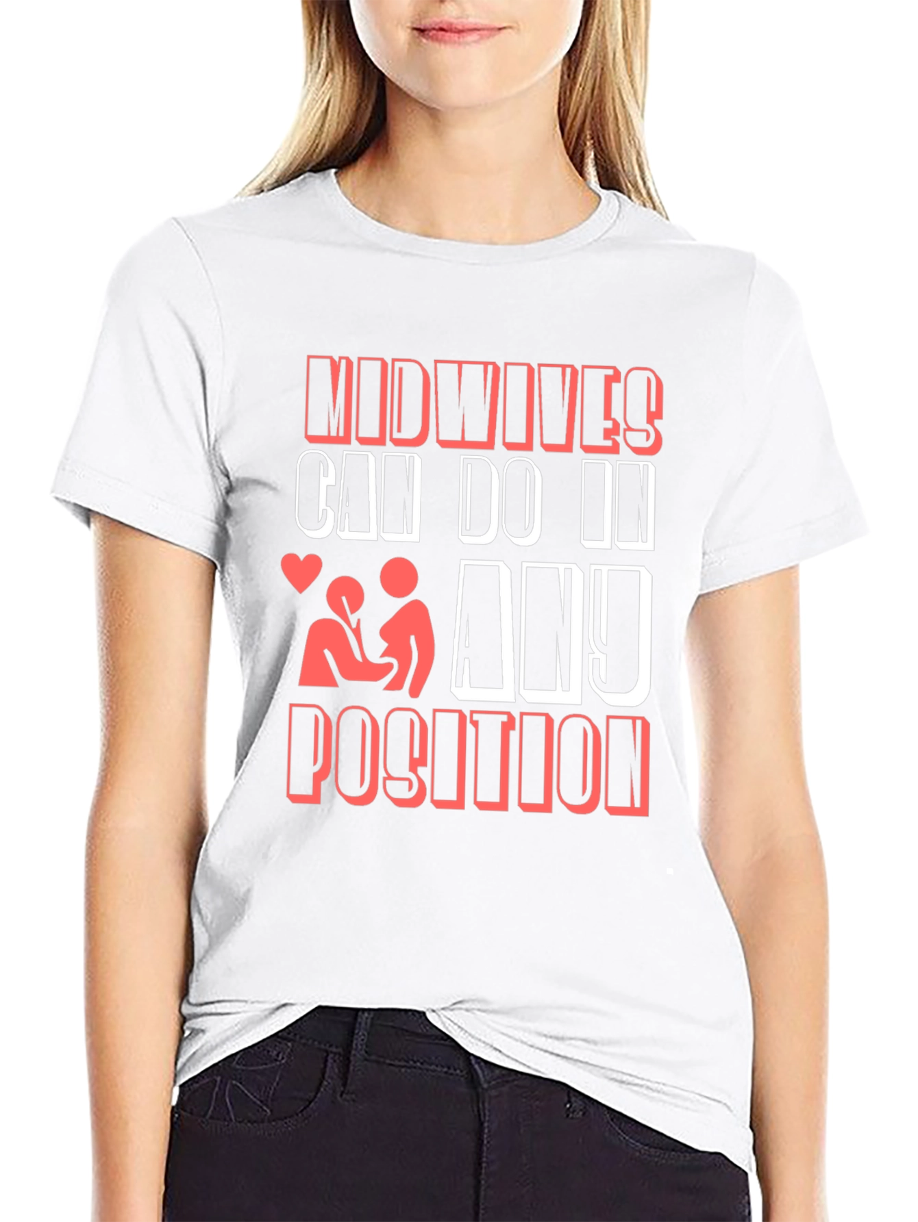 Black Midwives Can Do It T-Shirt Funny Maternity view 9