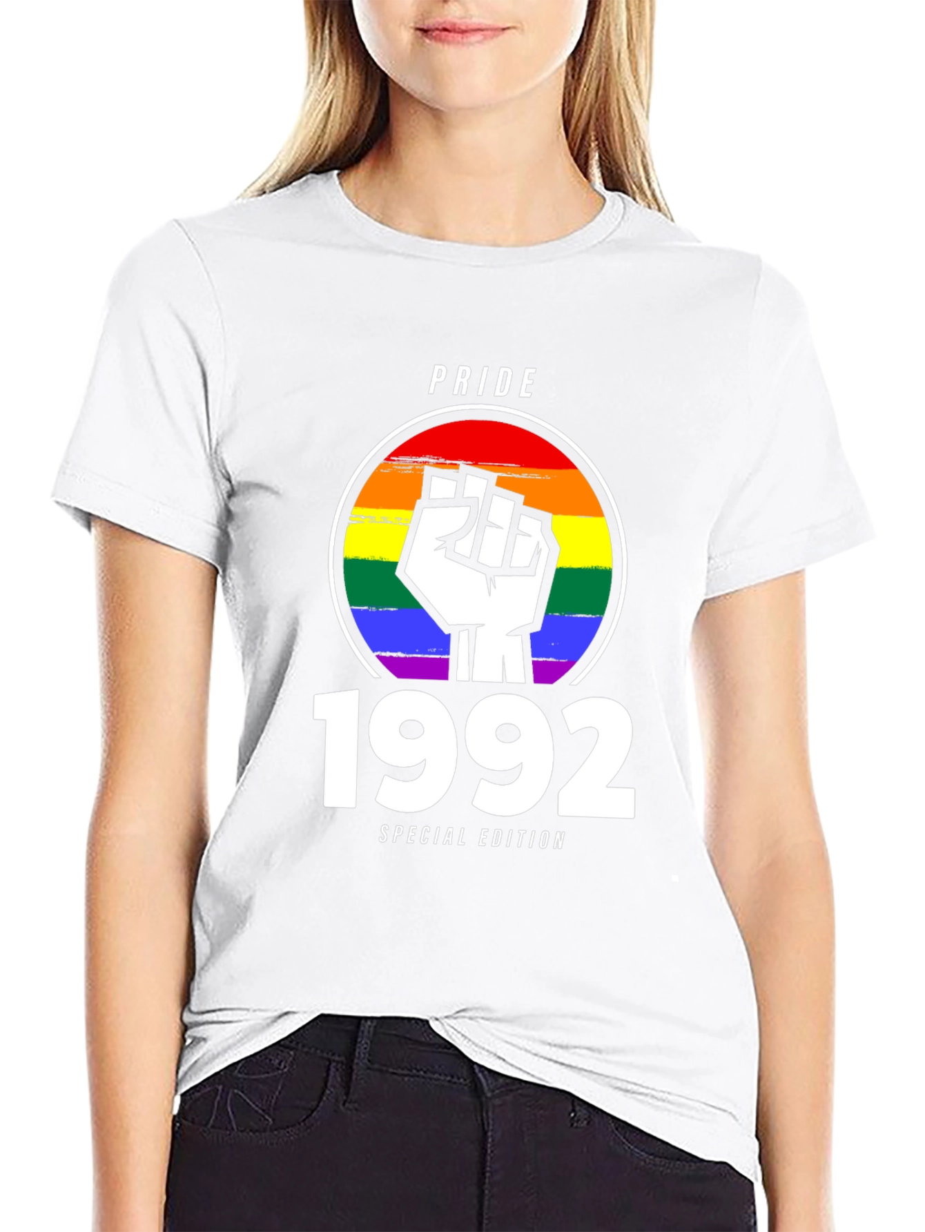 Black Pride 1992 Special Edition Black T-Shirt view 9