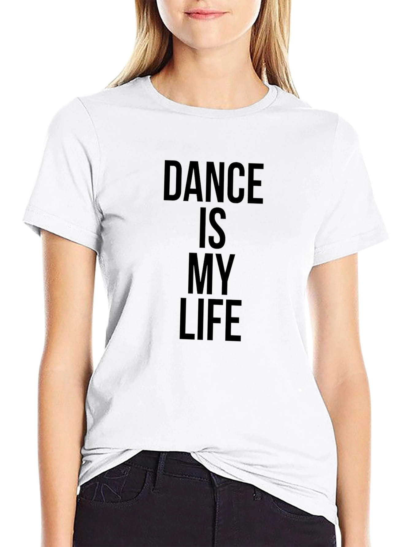Black Dance Is My Life Black T-Shirt view 9