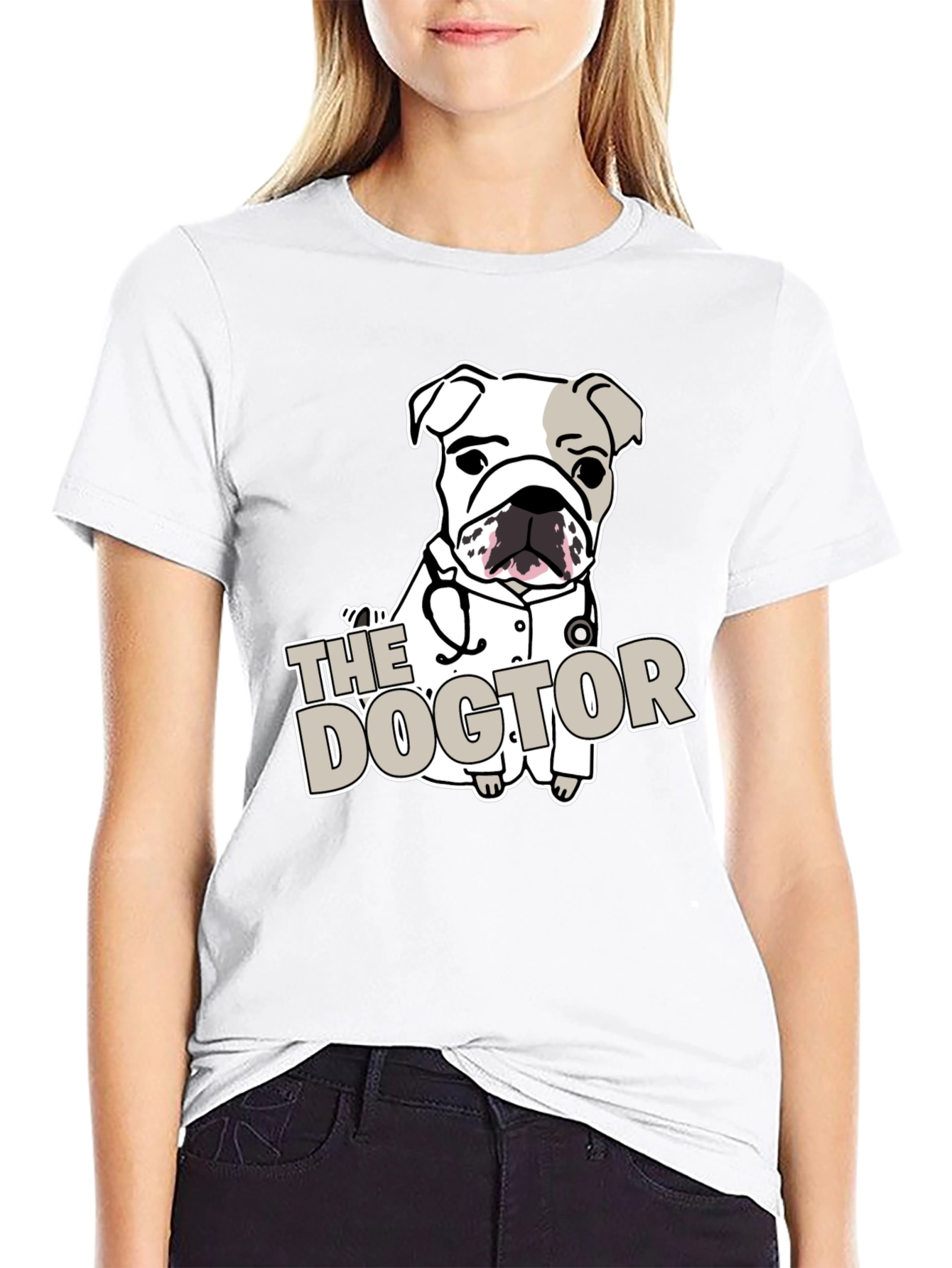 Dogtor T-Shirt - Cute Cartoon Animal Doctor Tee - 9