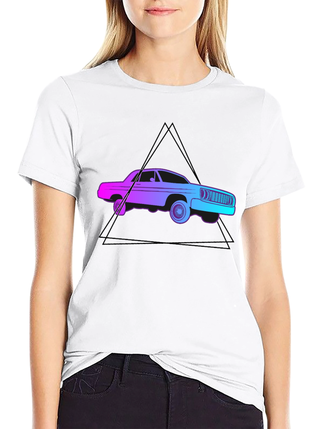 Retro Car Graphic Tee - 9