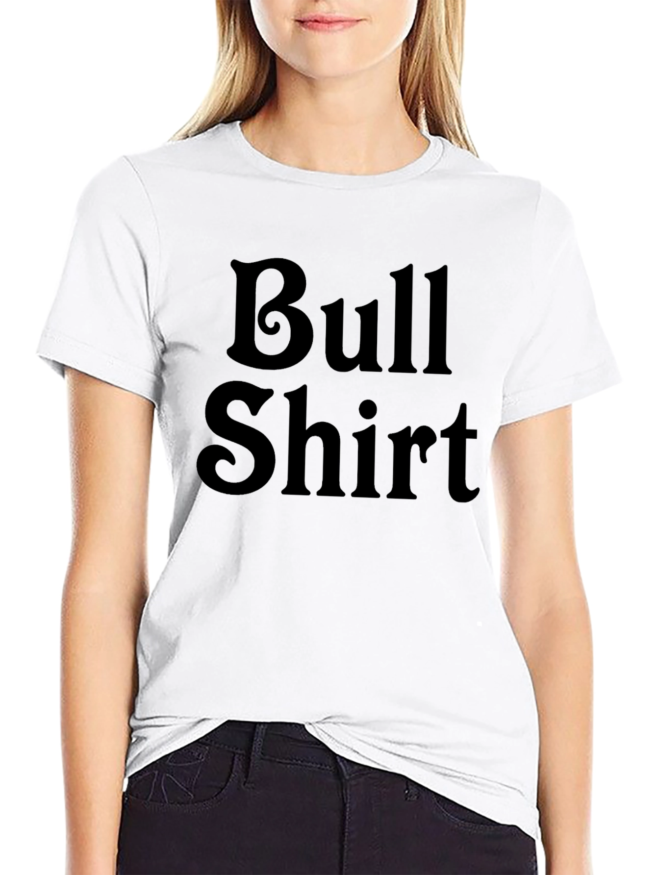Black Bull Shirt Graphic Tee - Black Cotton T-Shirt view 9