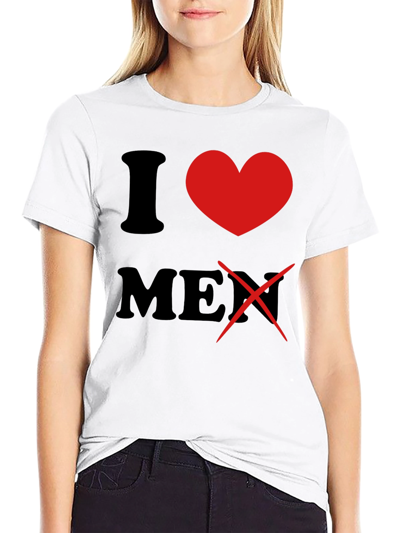 Black I Heart MEX T-Shirt view 9