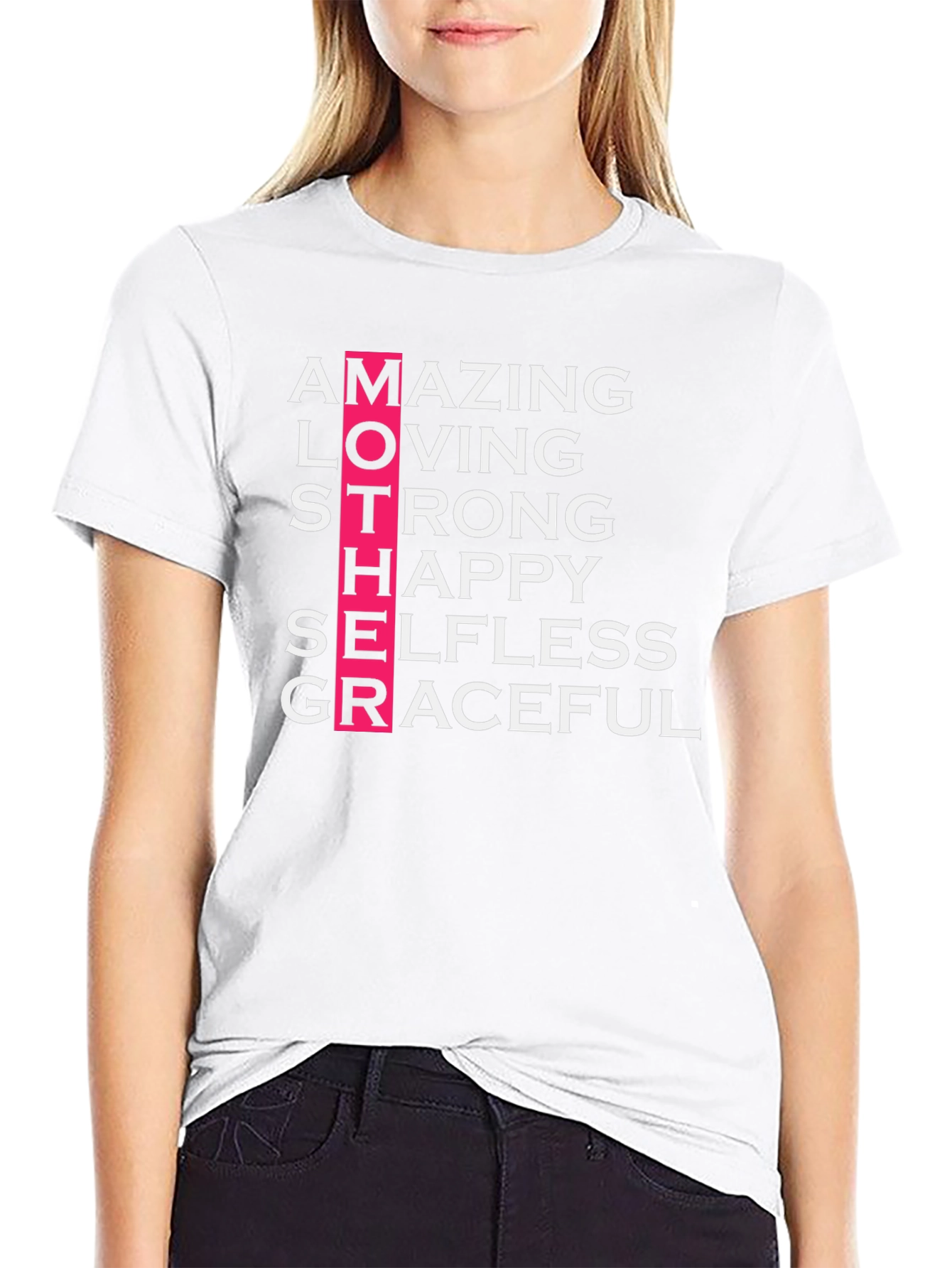 Amazing Mother Graphic T-Shirt - 9