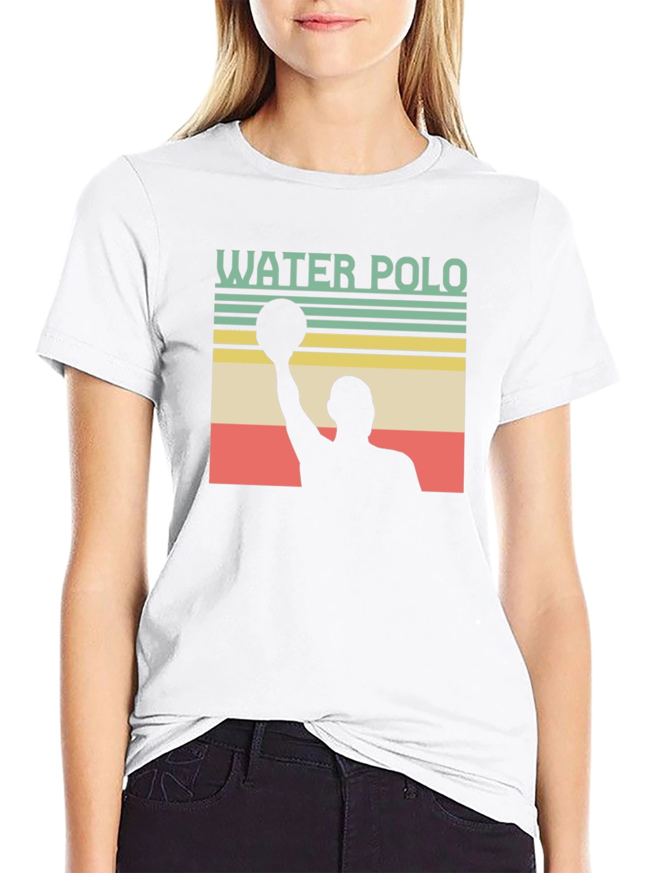 Black Water Polo Retro T-Shirt view 9