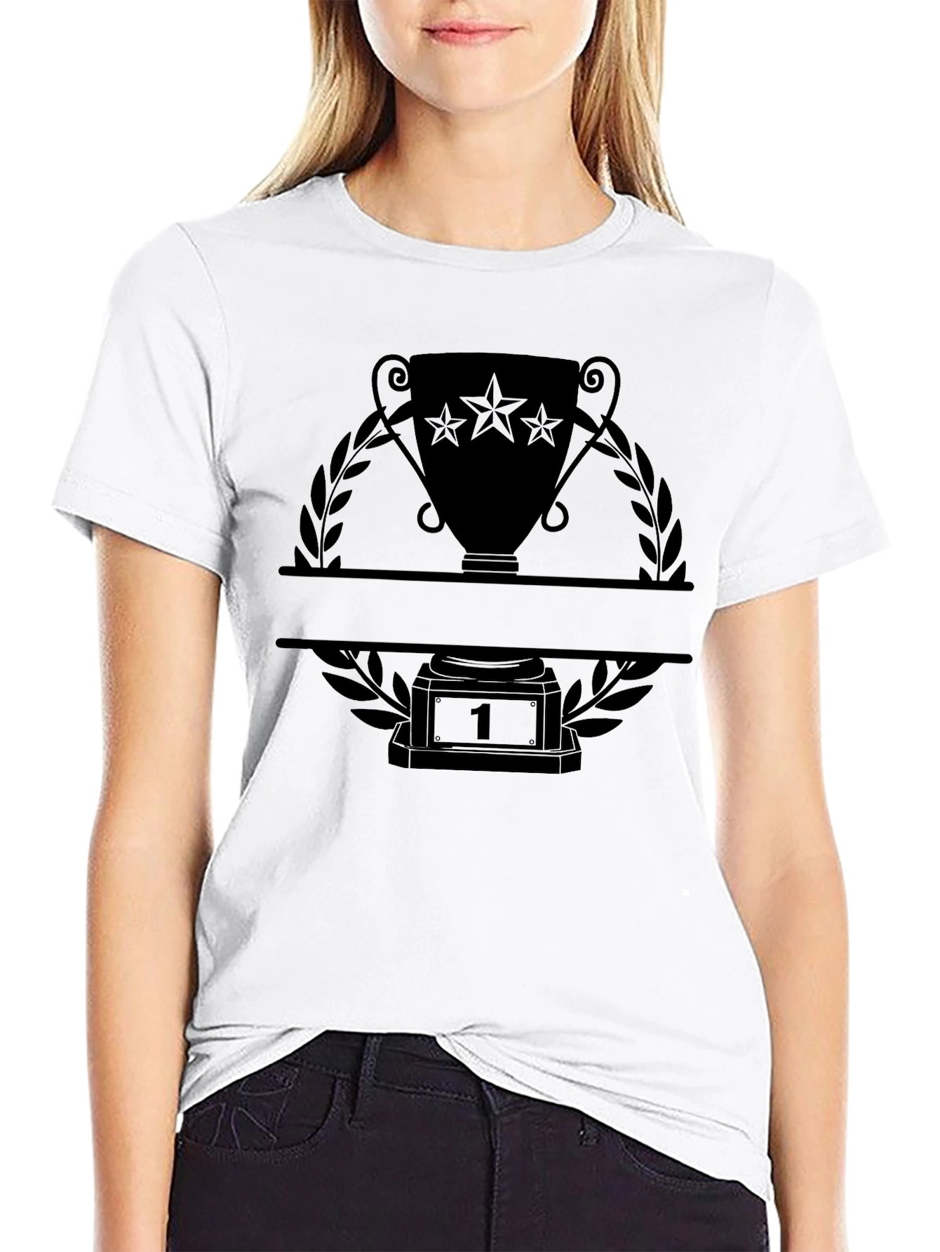 Winner's Trophy Graphic Tee - Champion Style! - 9