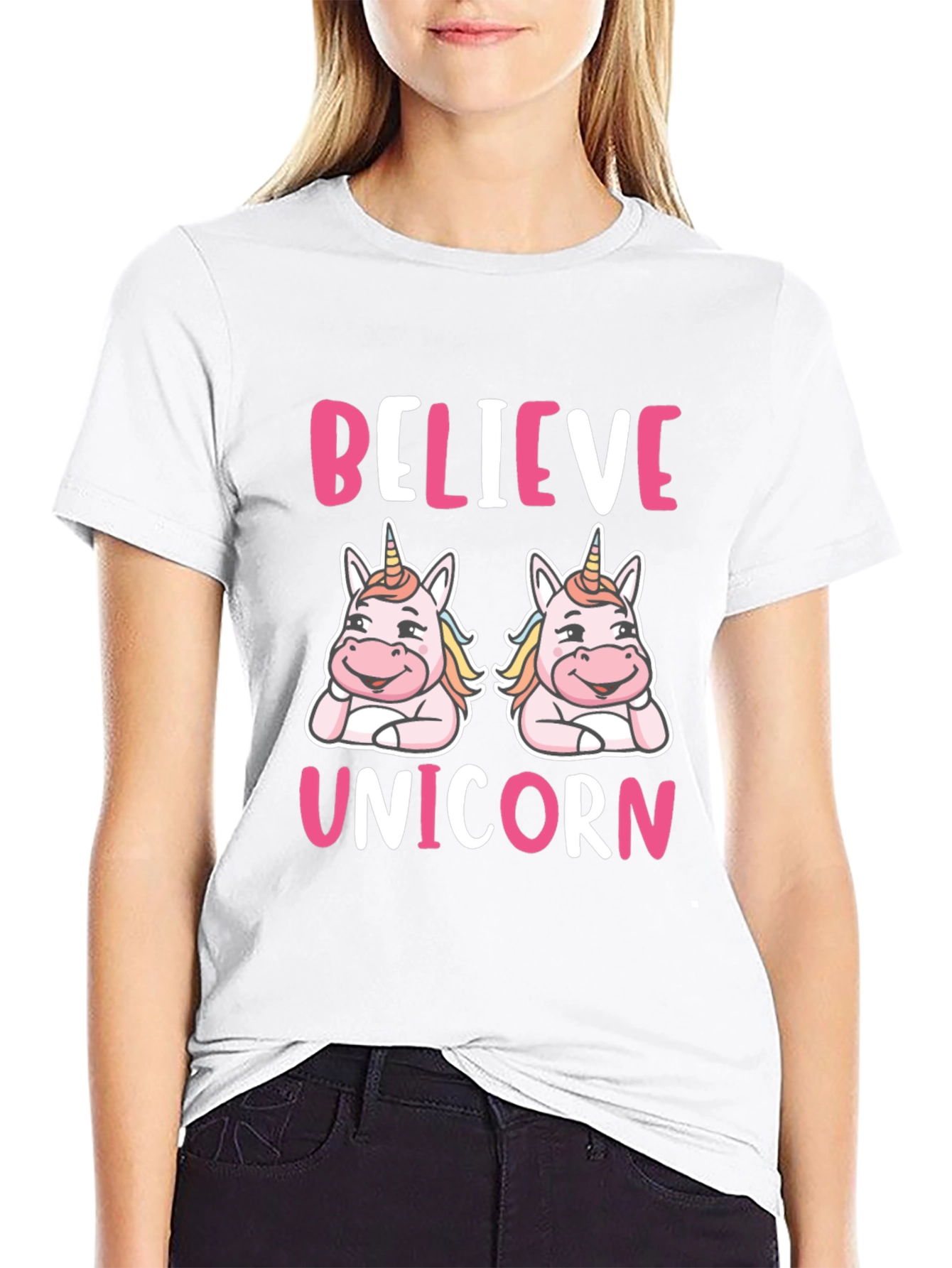 Black Believe Unicorn T-Shirt view 9