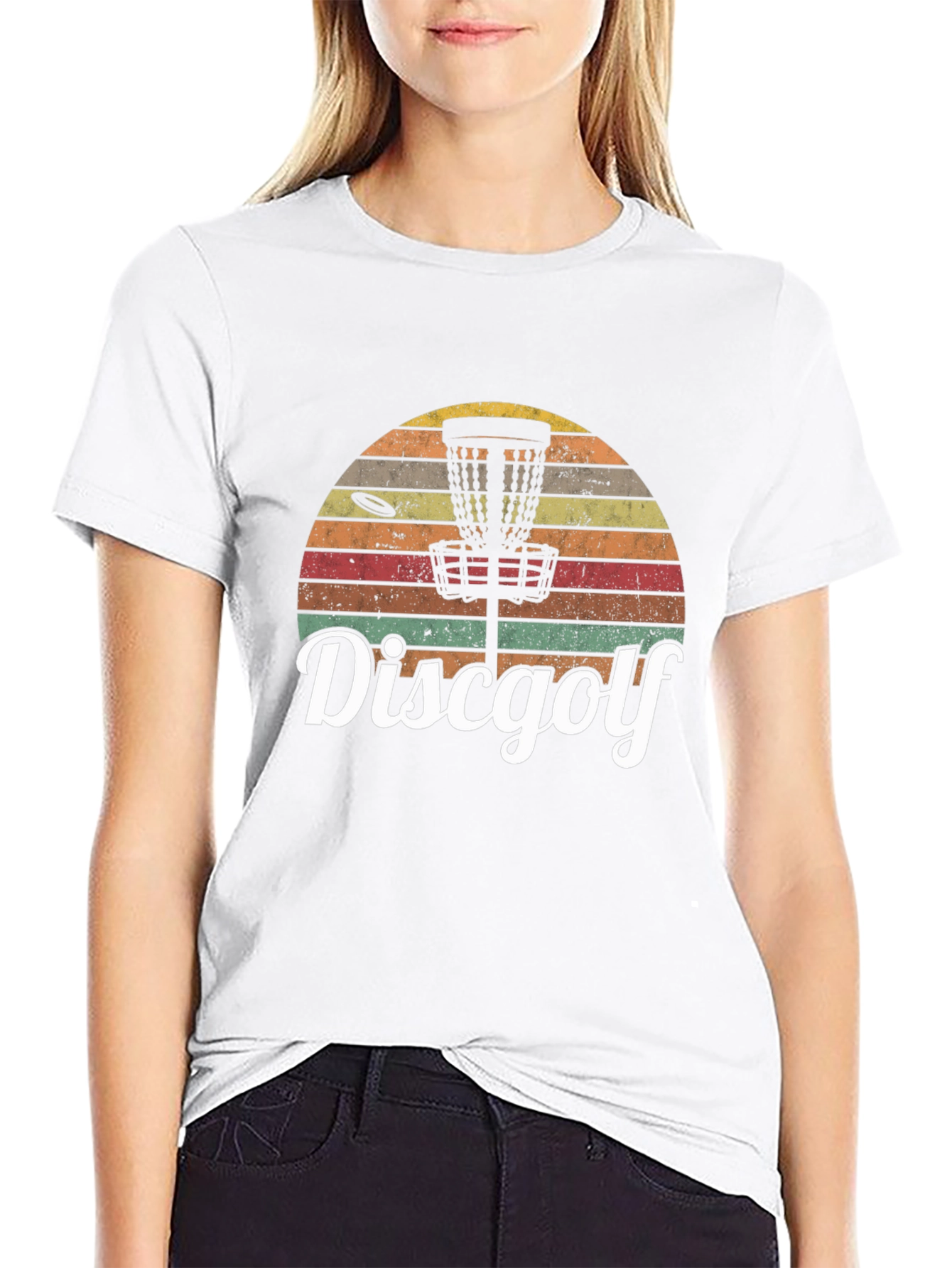 Retro Disc Golf T-Shirt | Vintage Style Tee - 9