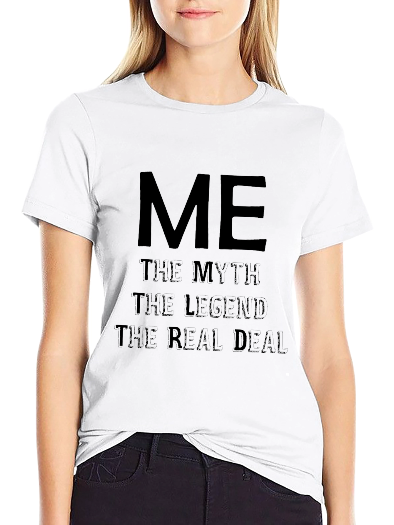 Black Me The Myth The Legend T-Shirt view 9