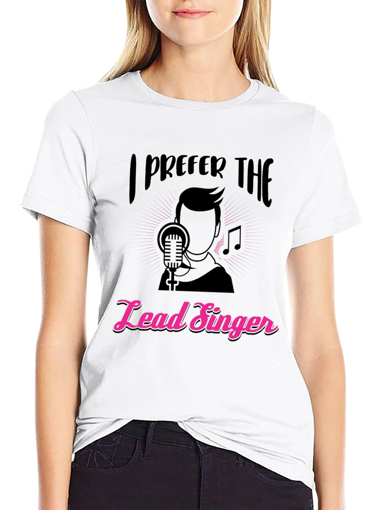 Black Lead Singer Graphic T-Shirt view 9