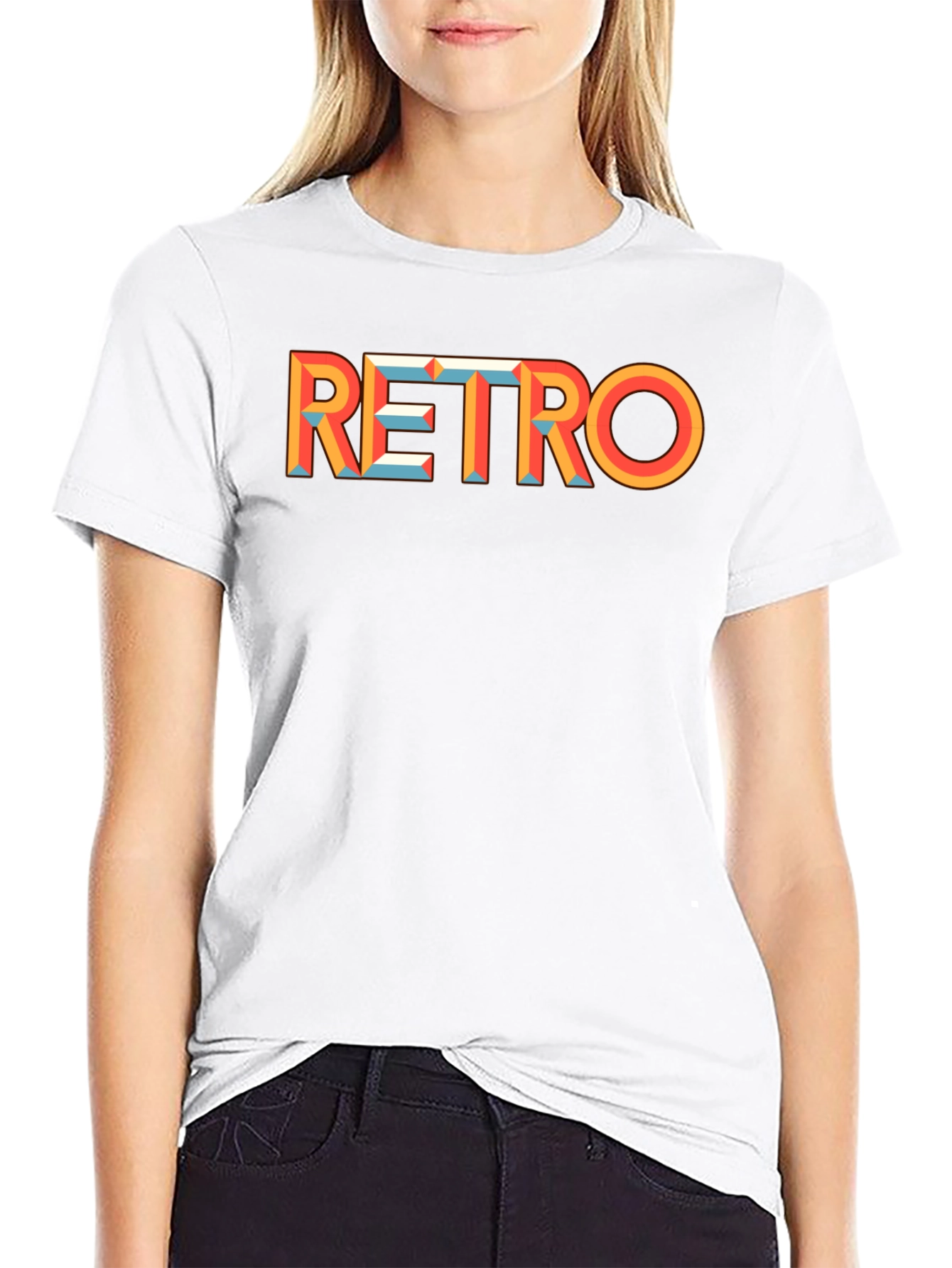 Retro Graphic Tee - Vintage Inspired Design - 9