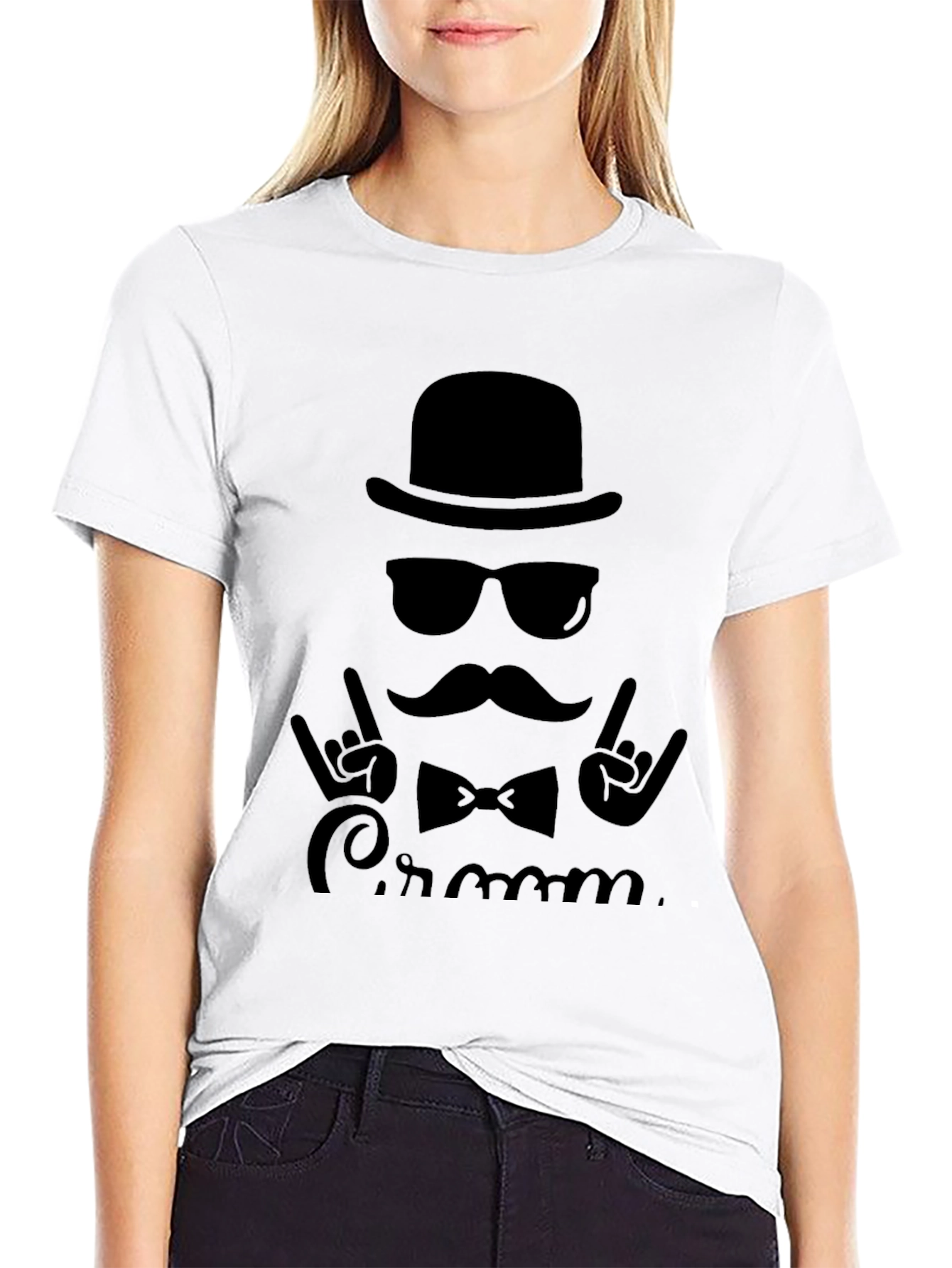 Black Cool Groom T-Shirt: Stylish Design, Perfect for Bachelor Parties! view 9
