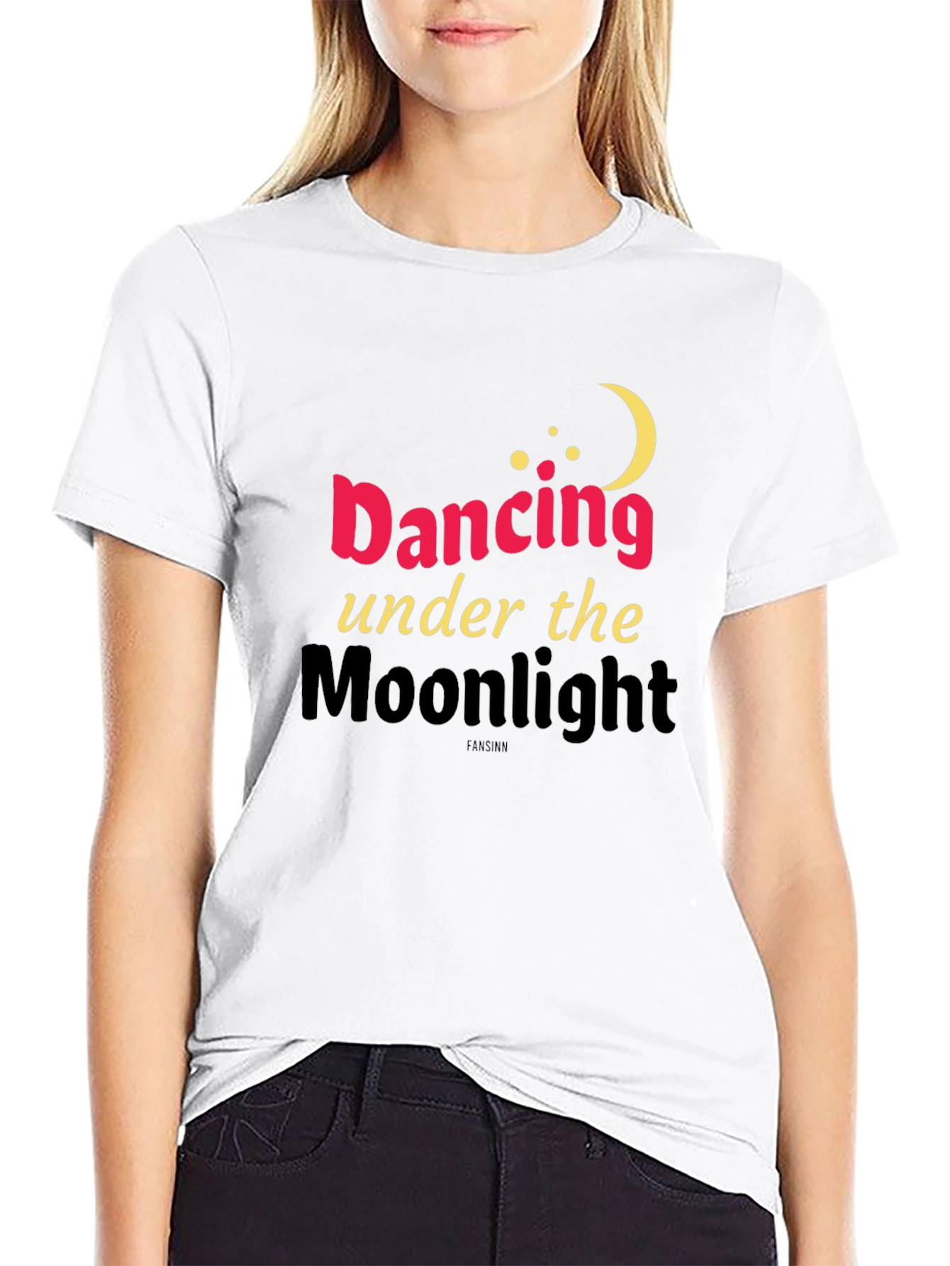 Dancing Under the Moonlight Black T-Shirt - 9