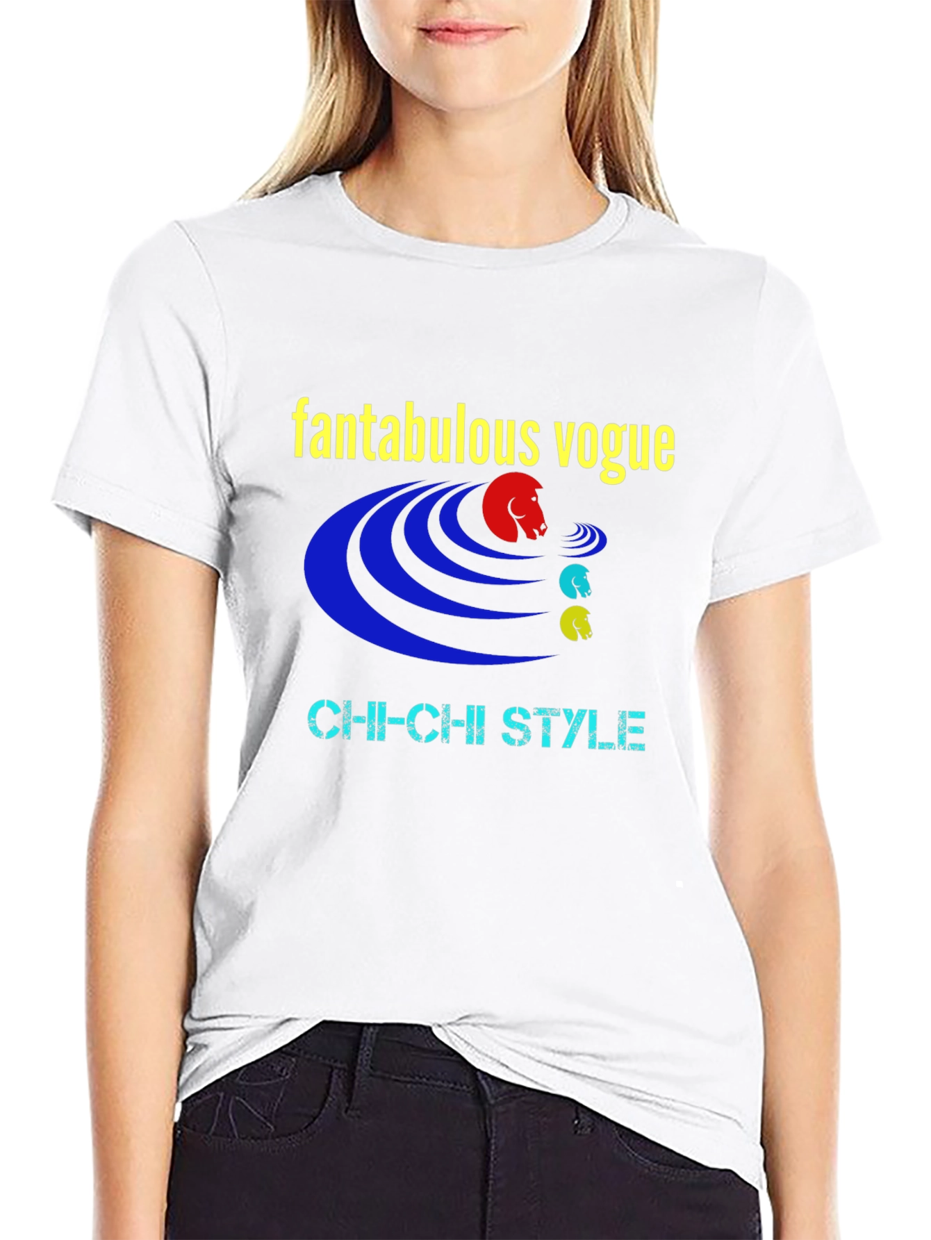 Black Fantabulous Vogue T-Shirt - Stylish Graphic Tee view 9