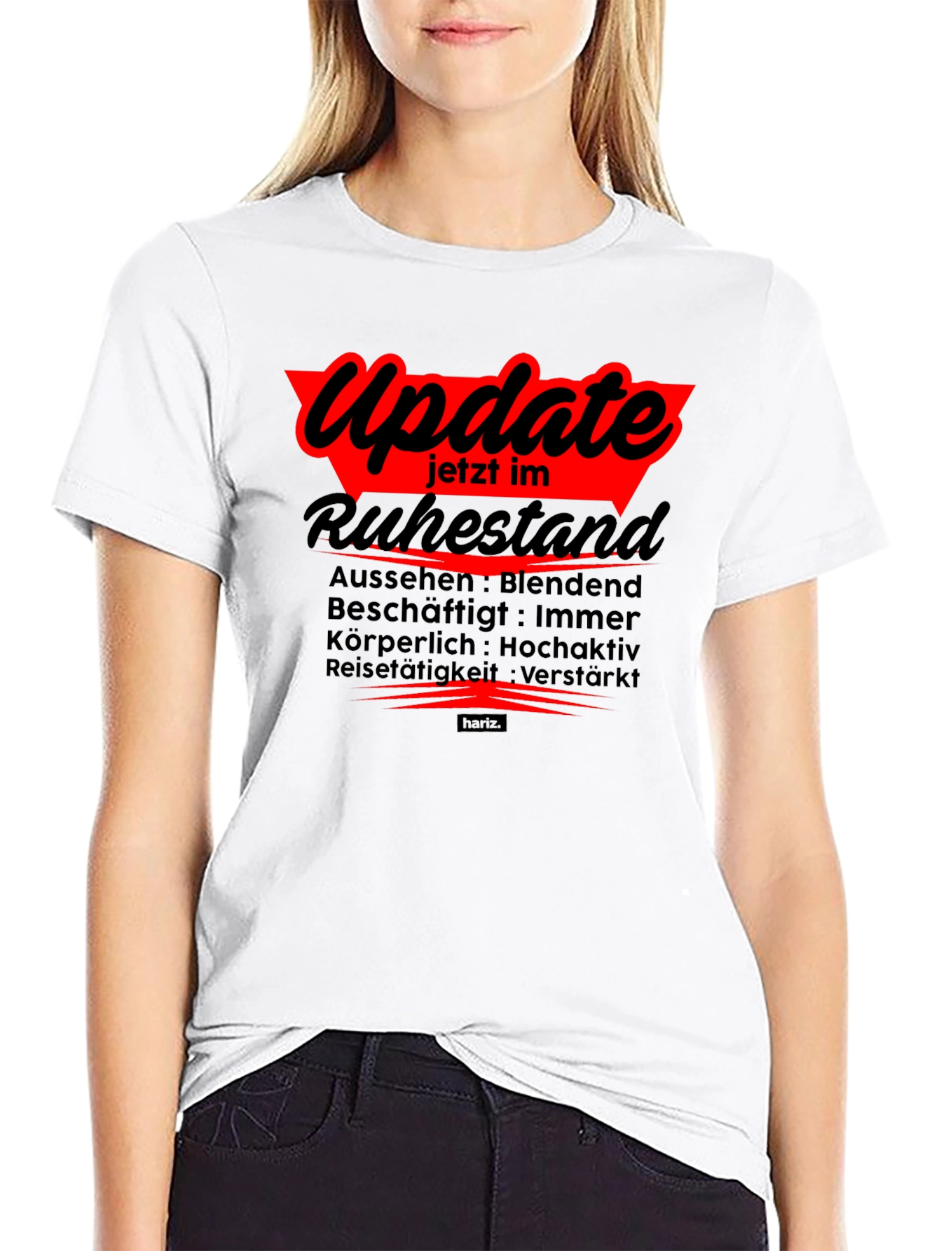 Black Retired Update T-Shirt: Blendend Hochaktiv Verstärkt view 9