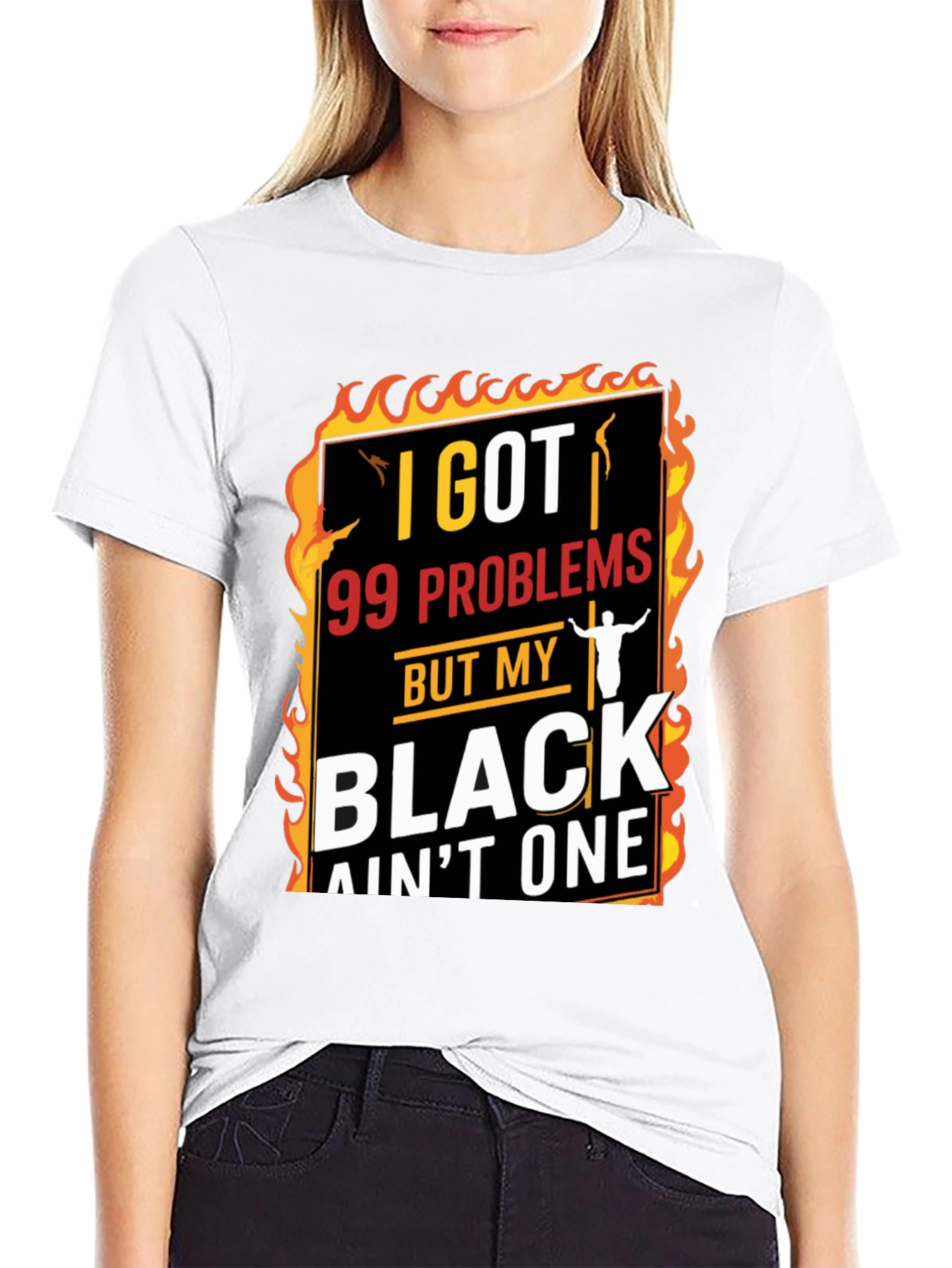 Black I Got 99 Problems T-Shirt view 9