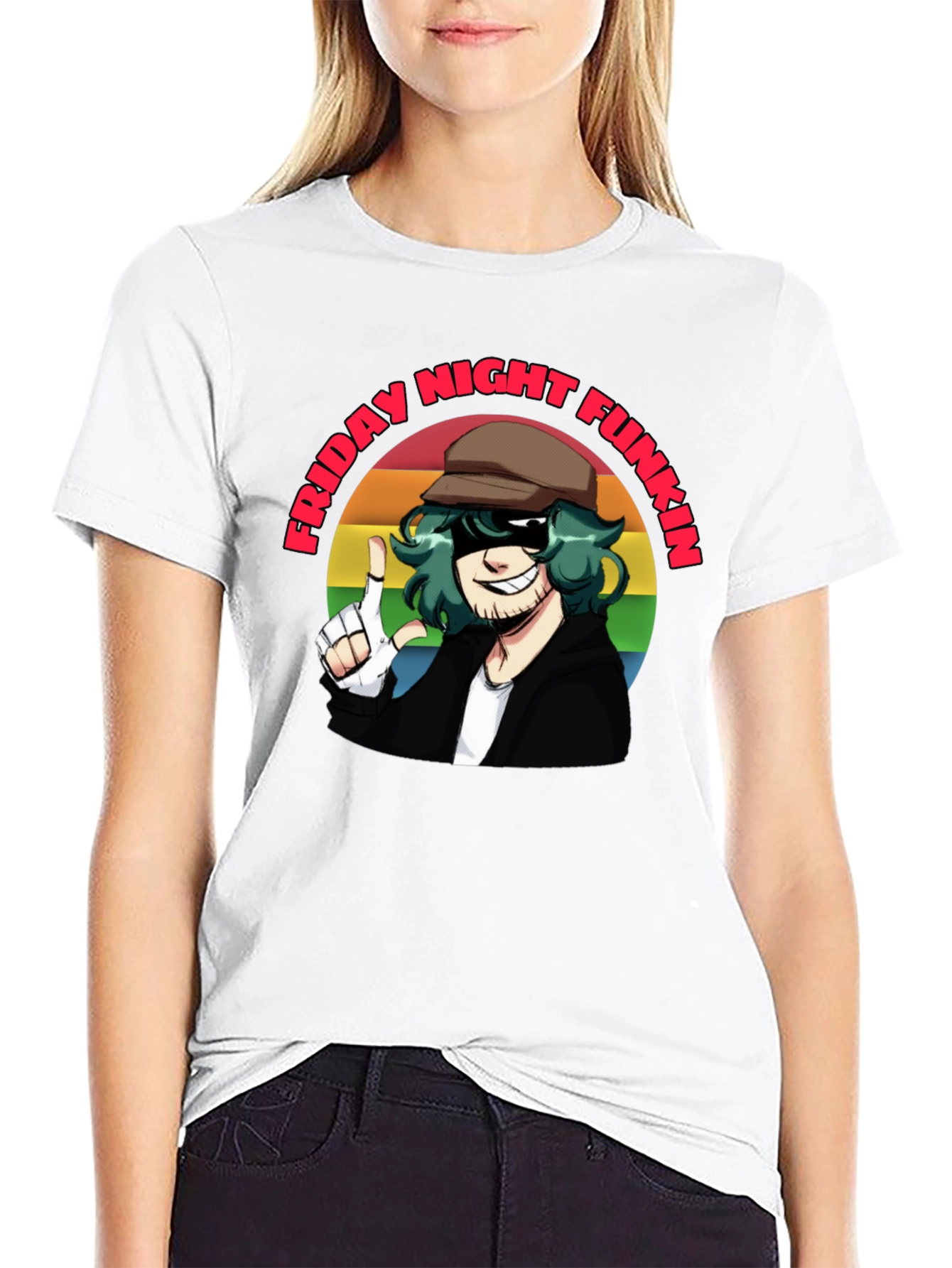 Black Friday Night Funkin' Garcello T-Shirt view 9