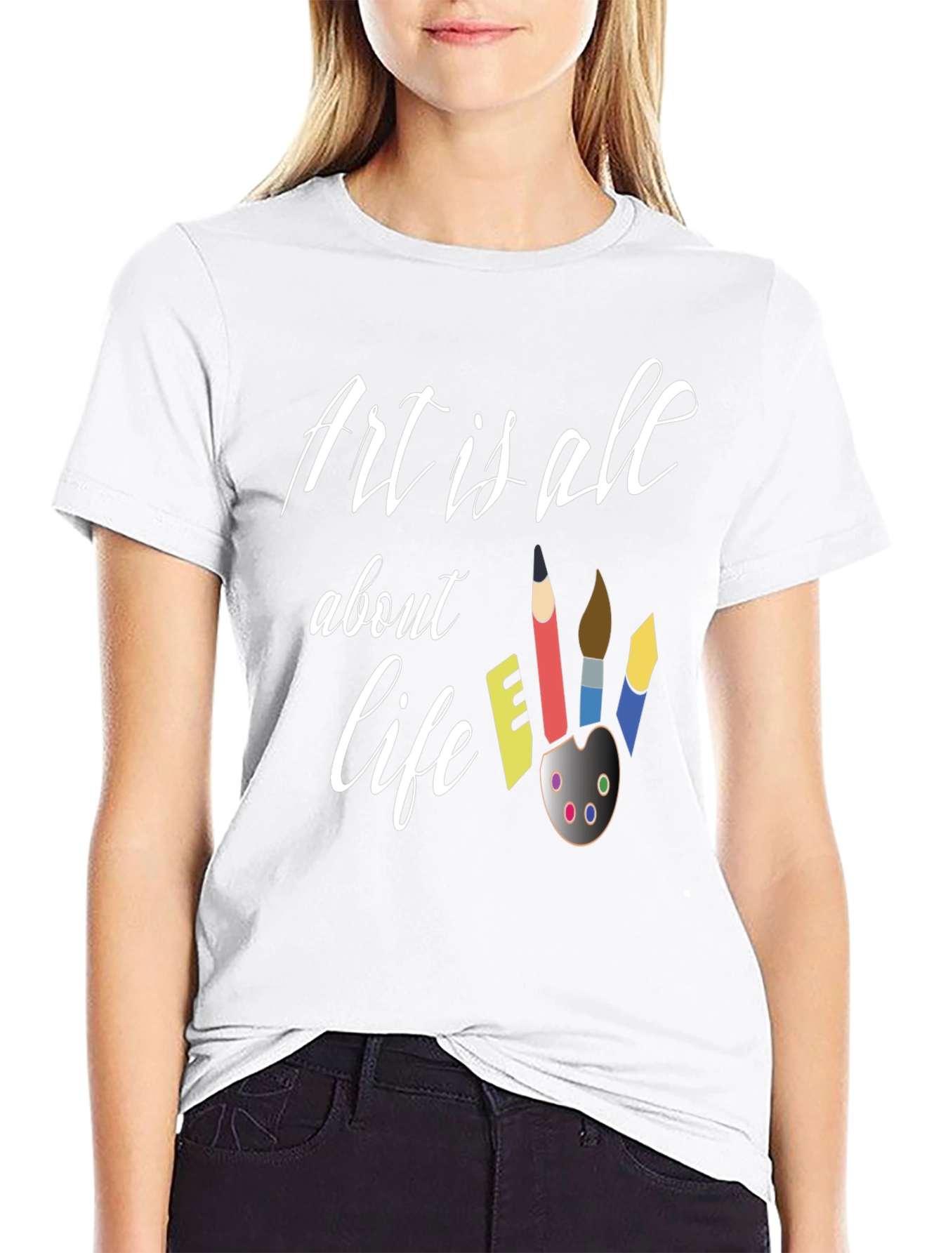 Black Art is All About Life T-Shirt view 9