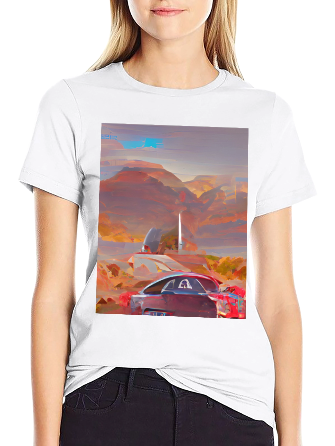 Black Desert Road Trip Graphic Tee view 9