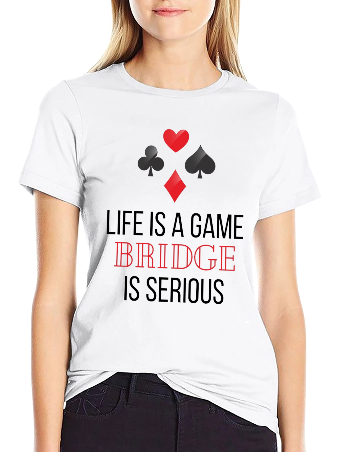 Black Life is a Game, Bridge is Serious T-Shirt view 9