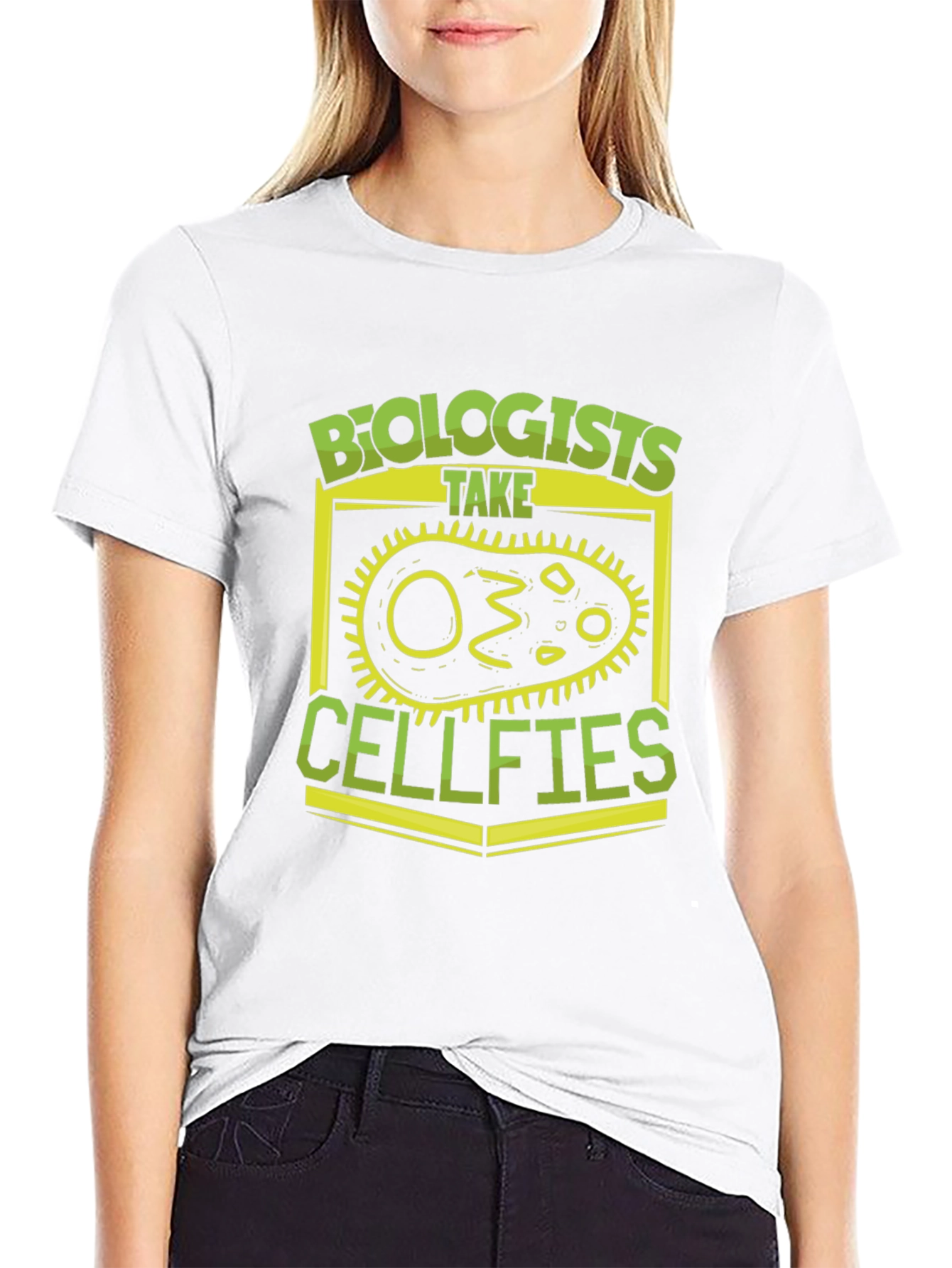 Black Biologists Take Cellfies Funny T-Shirt view 9