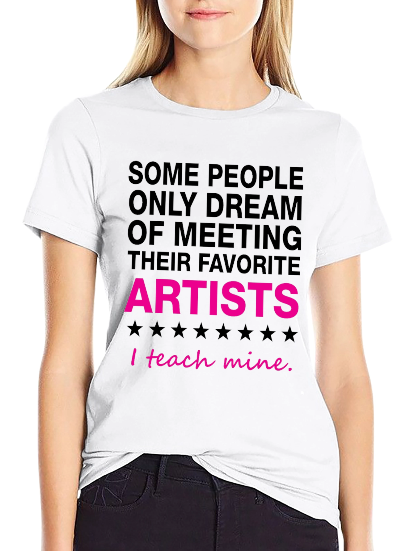 I Teach Mine Artist Graphic Tee - 9