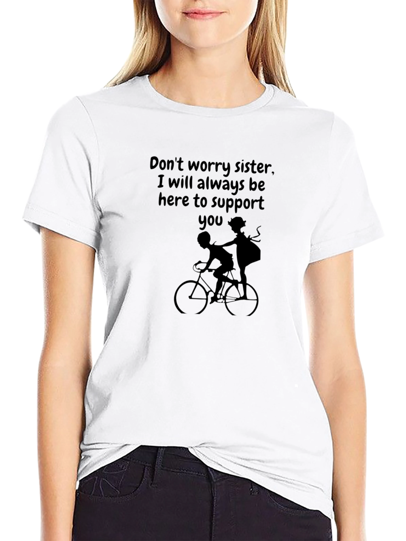 Sister Support Graphic Tee - Always Here For You - 9