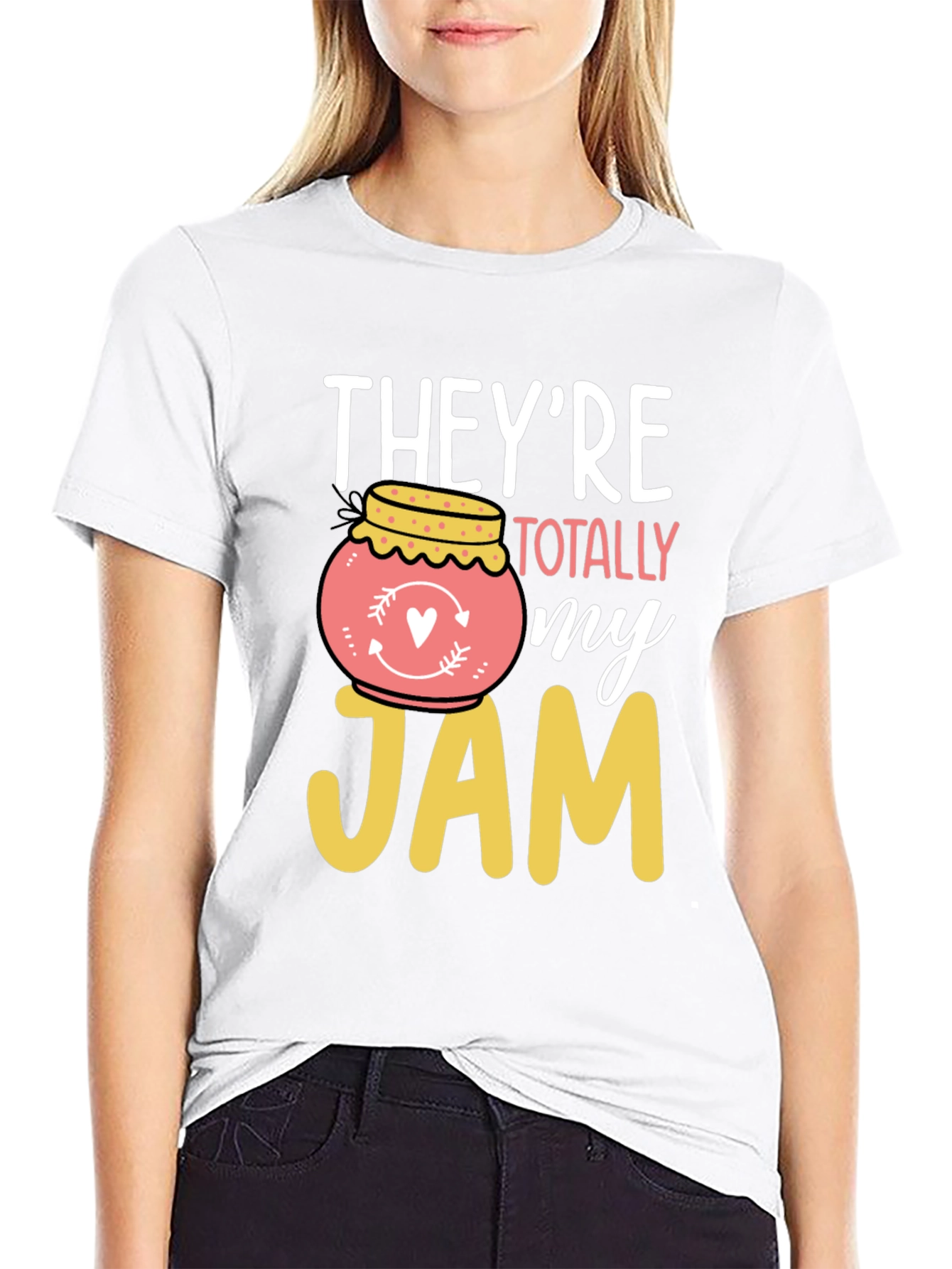 Black They're Totally My Jam Graphic Tee view 9