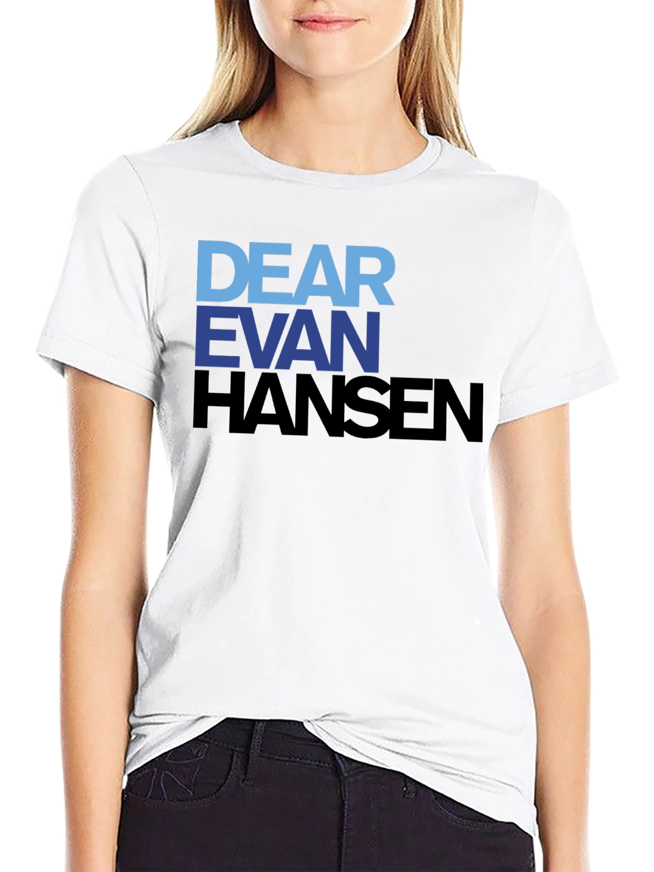 Black Dear Evan Hansen Graphic T-Shirt view 9