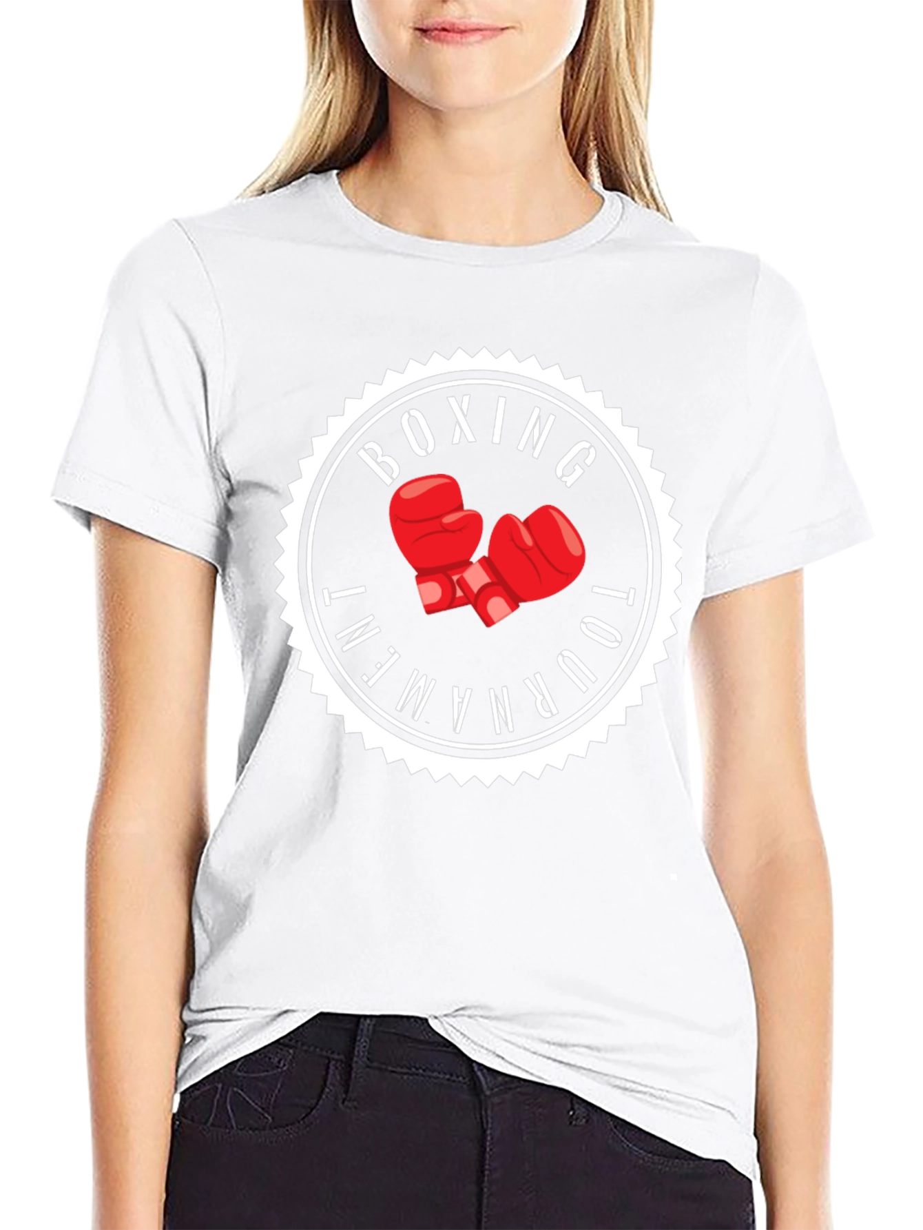 Boxing Tournament Graphic Tee - Black - 9