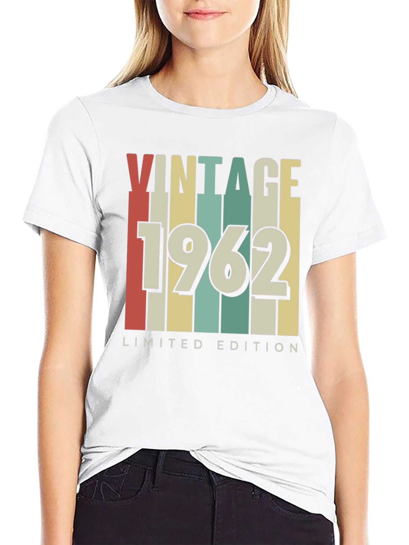 Black Vintage 1962 Limited Edition Graphic T-Shirt view 9