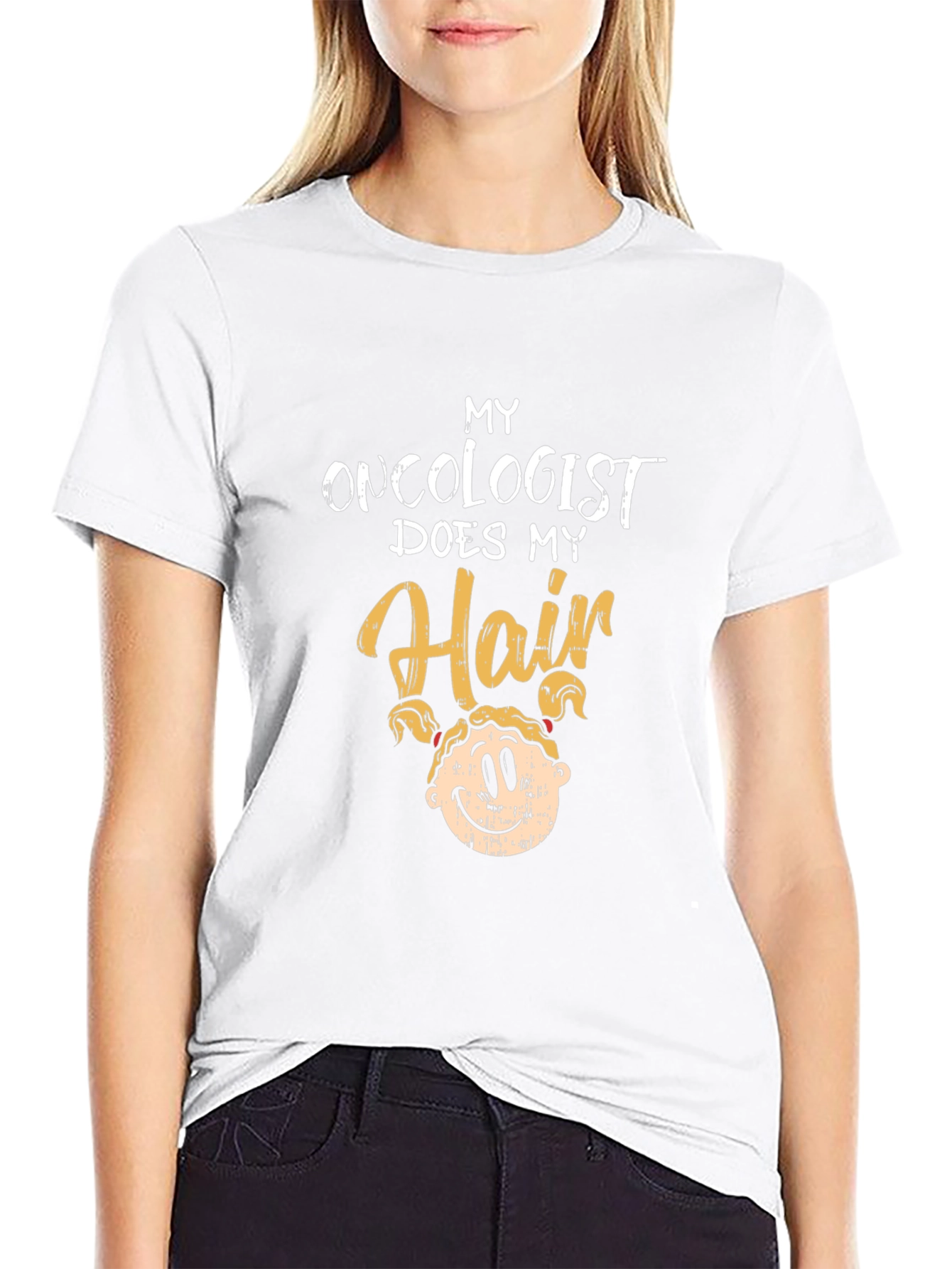 Black Oncologist Does My Hair Graphic T-Shirt view 9