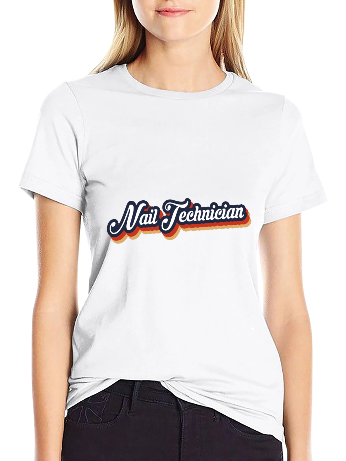 Nail Technician Retro T-Shirt - 9