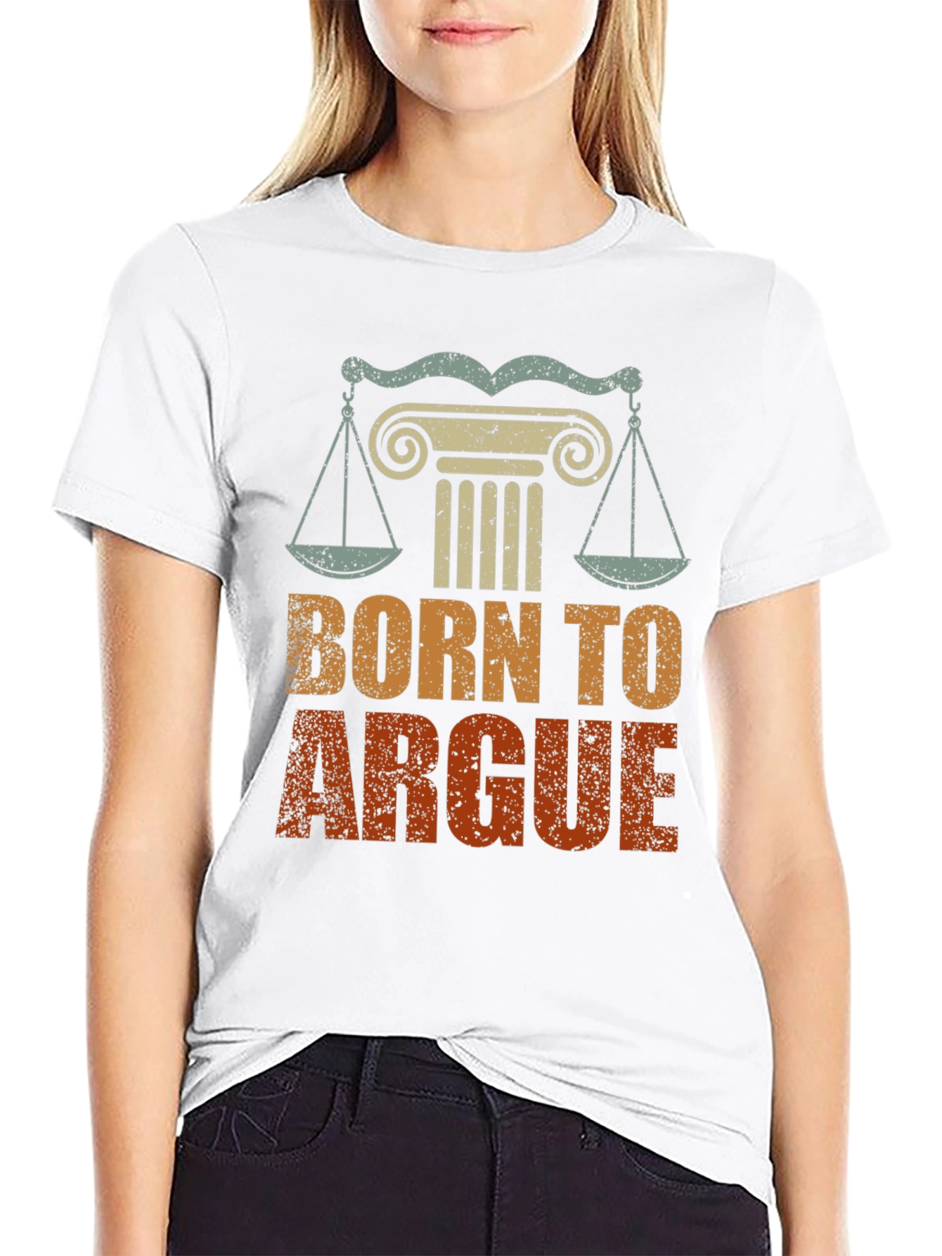 Born To Argue Graphic Tee - Lawyer Gift - 9