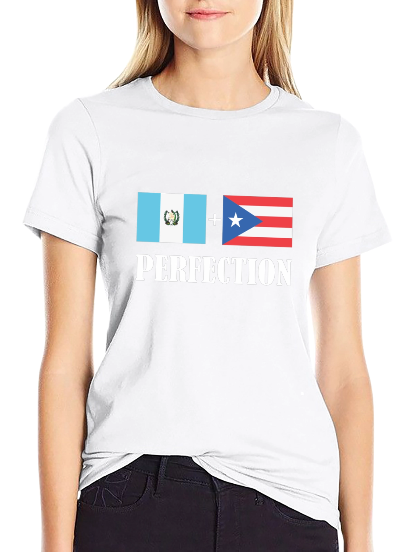 Black Guatemala Puerto Rico Perfection T-Shirt view 9