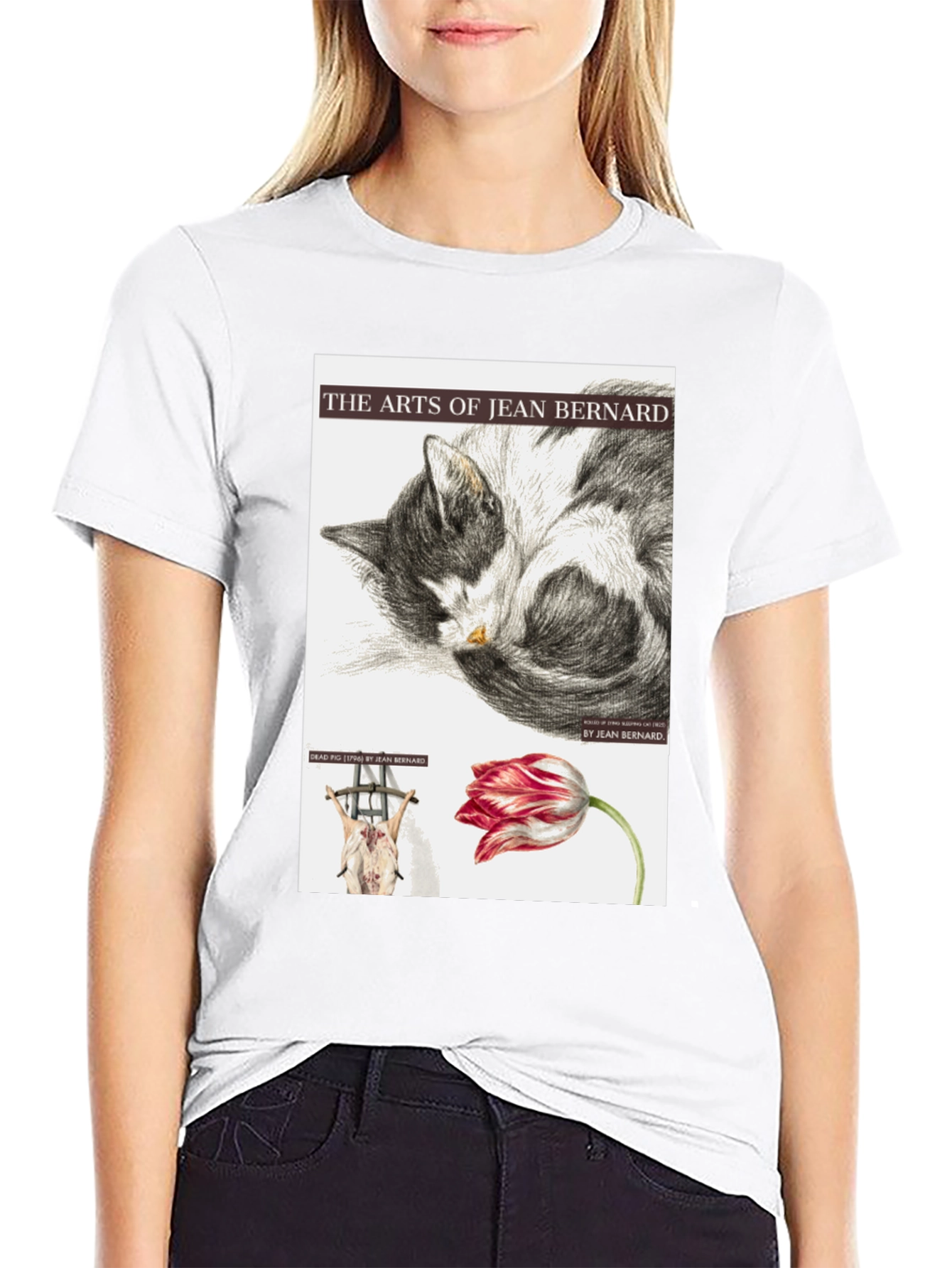 Black The Arts of Jean Bernard Graphic Tee view 9