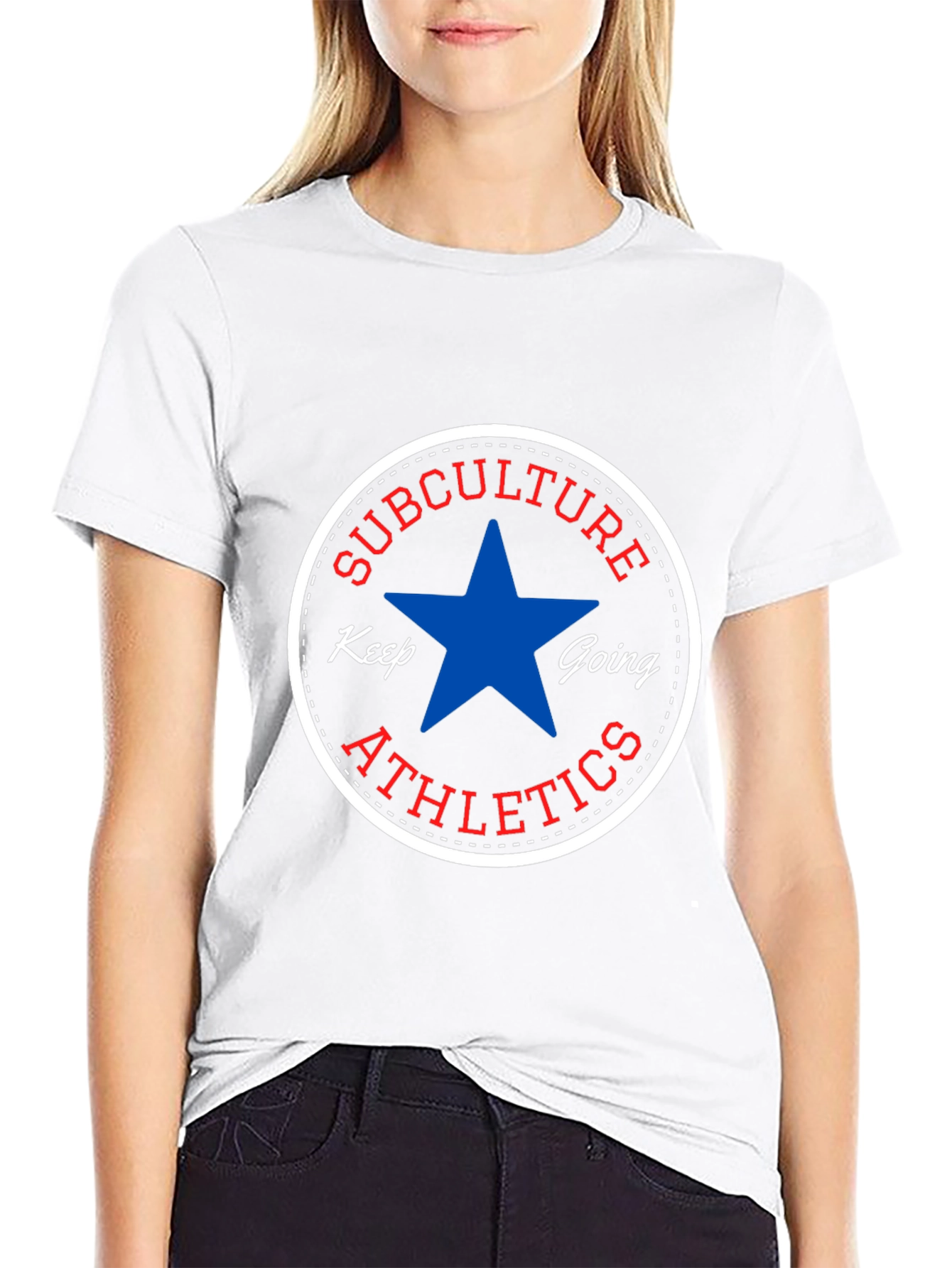 Black Subculture Athletics T-Shirt - Keep Going view 9