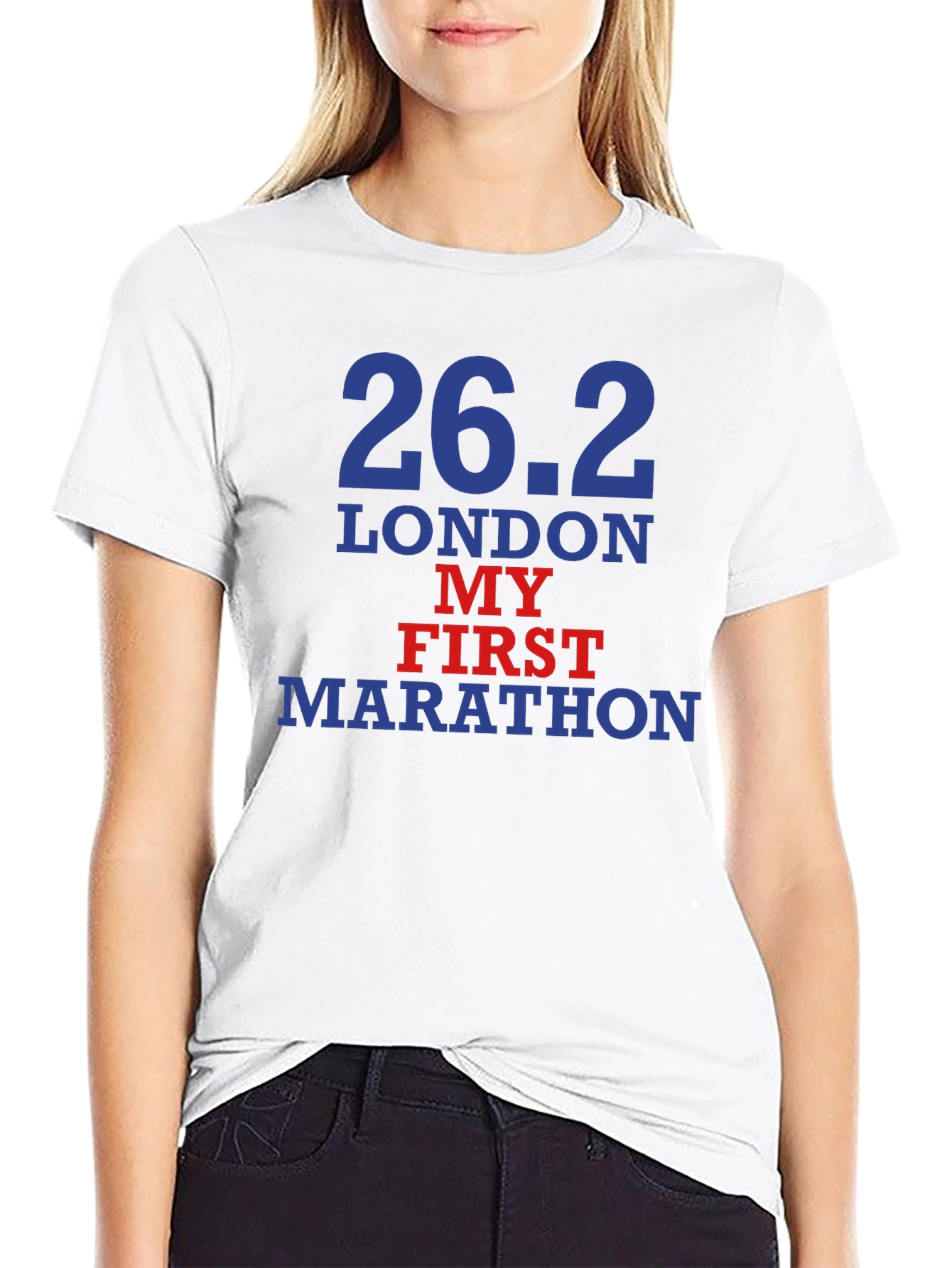 Black 26.2 Marathon London T-Shirt view 9