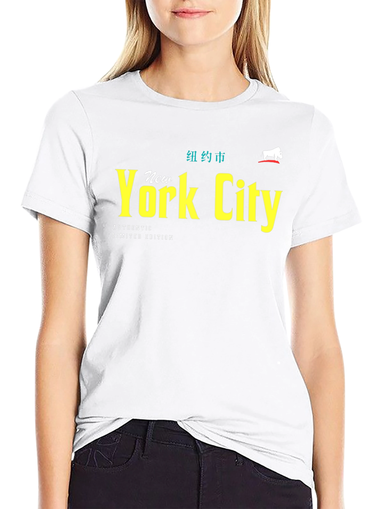 Black New York City Graphic Tee view 9
