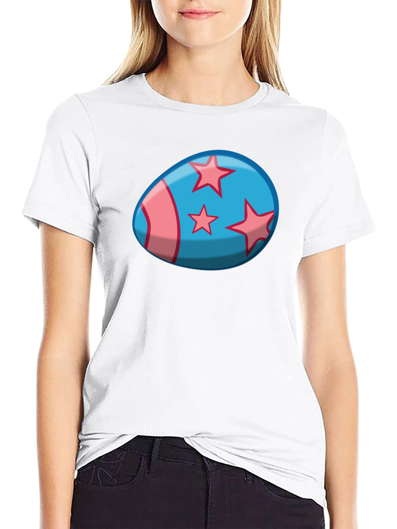 Starry Egg Graphic Tee - Stylish Casual Wear - 9