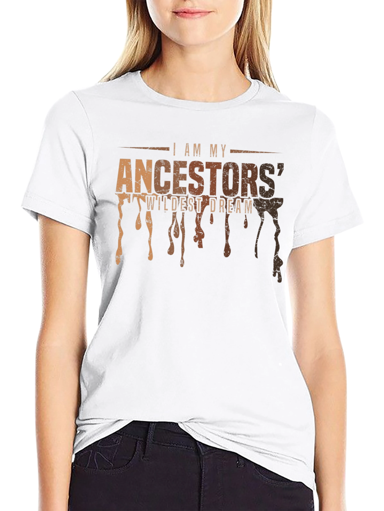 Black Ancestors' Wildest Dream Graphic Tee view 9