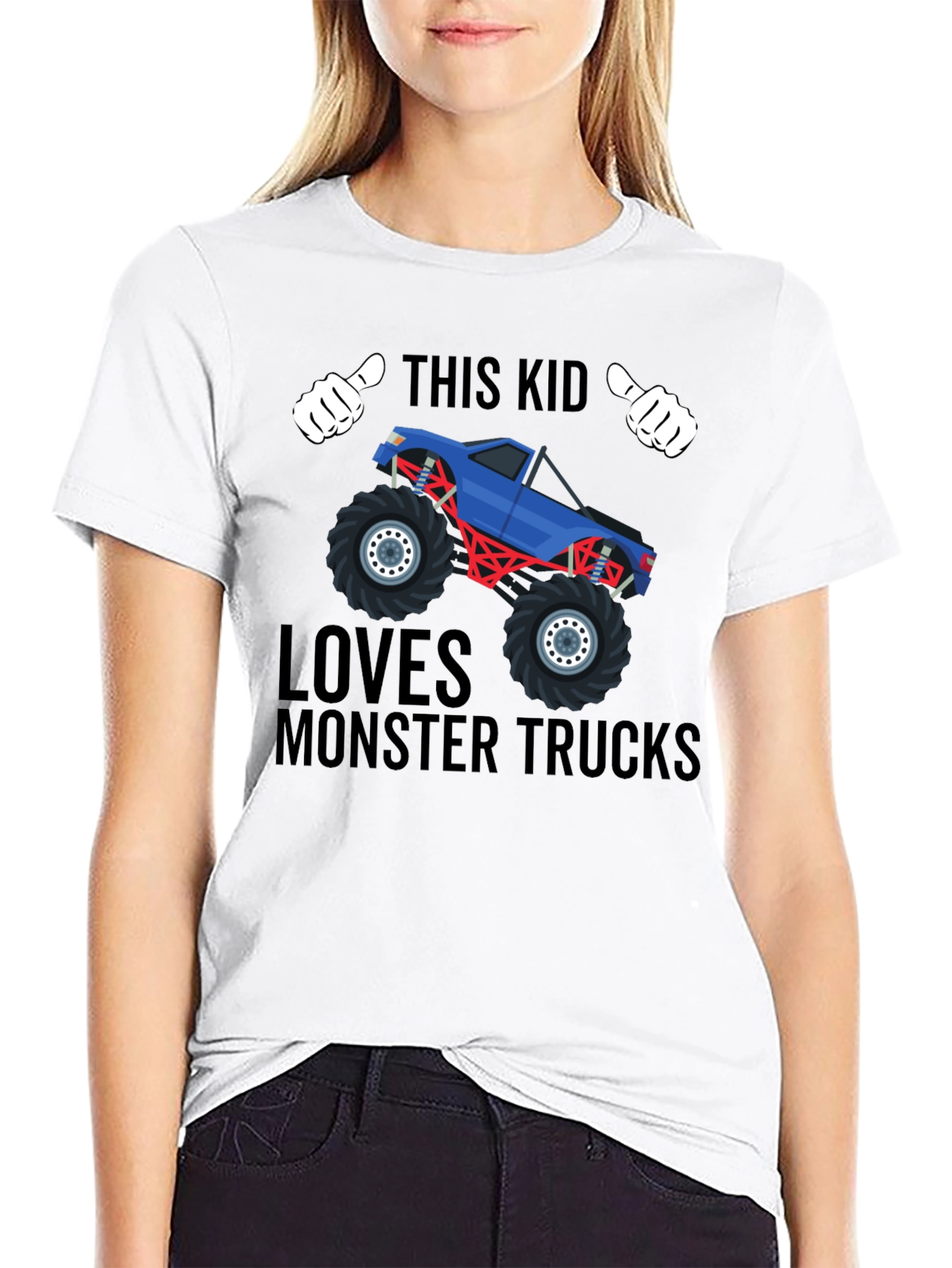 Monster Truck Kid's T-Shirt - 9