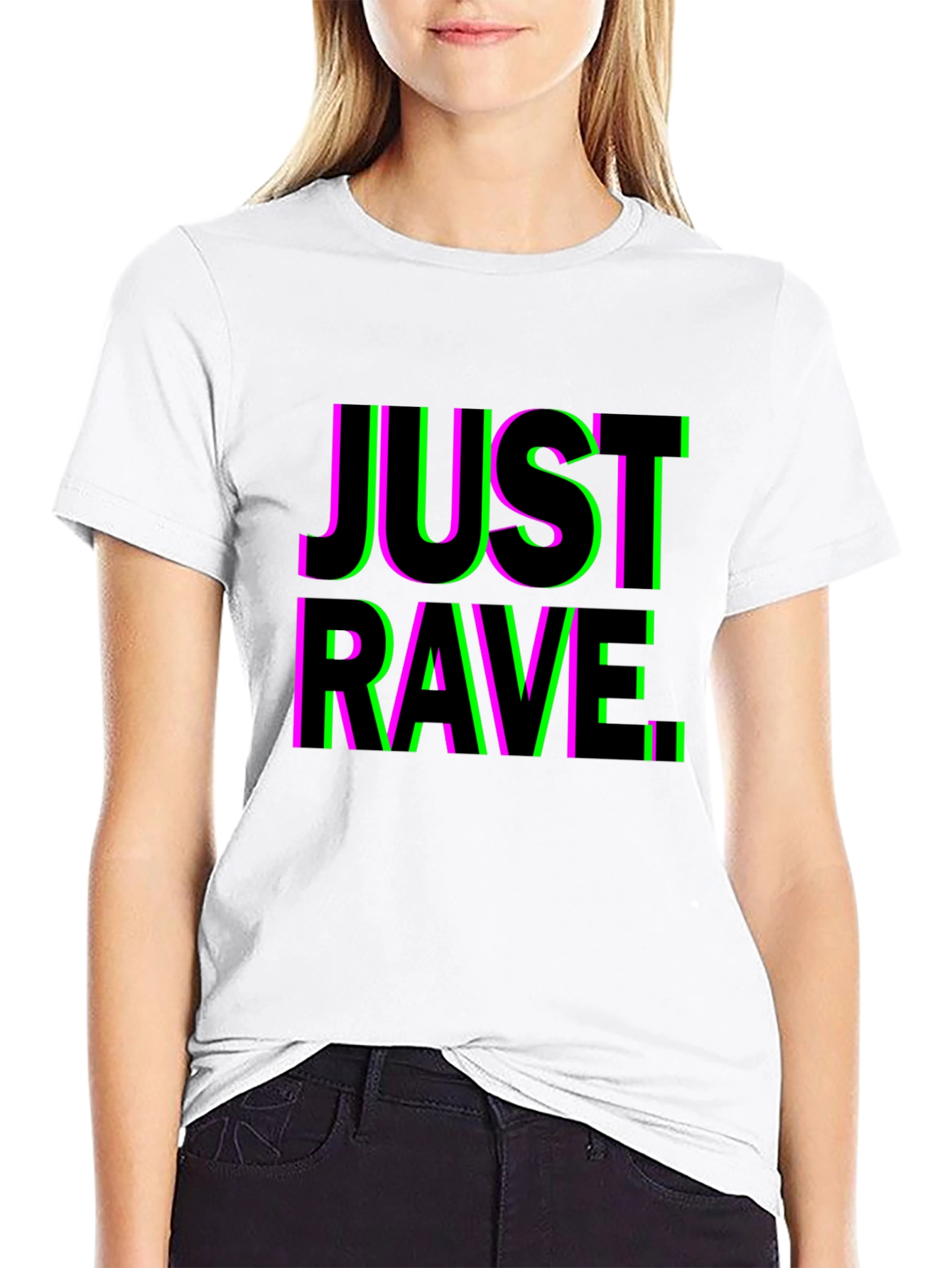 Just Rave Black Graphic T-Shirt - 9