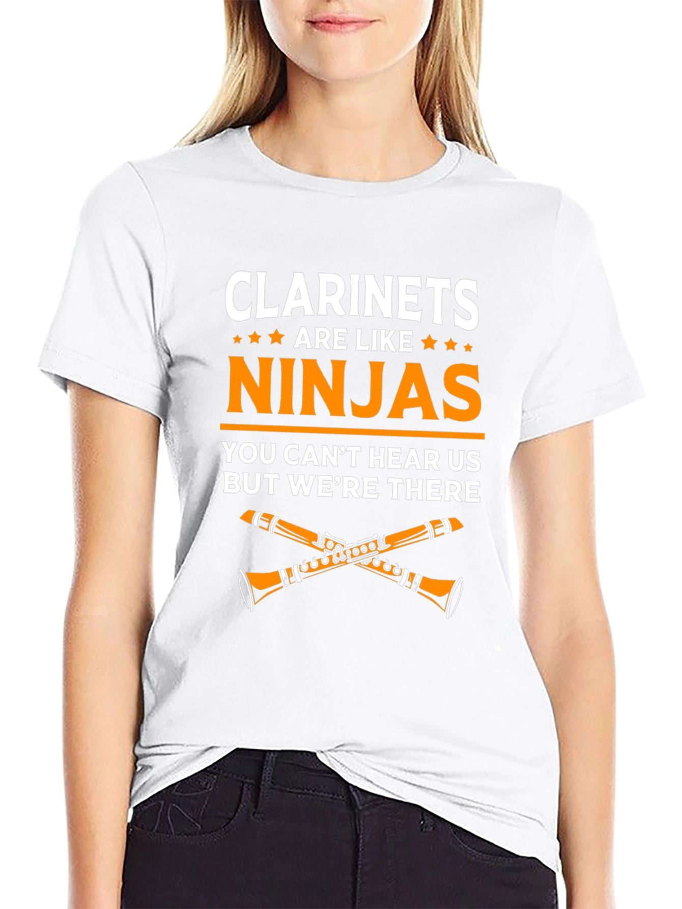 Black Clarinets are Like Ninjas T-Shirt view 9