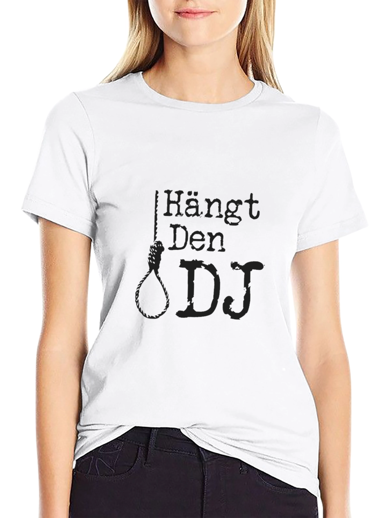 Black Hangt Den DJ Graphic T-Shirt view 9