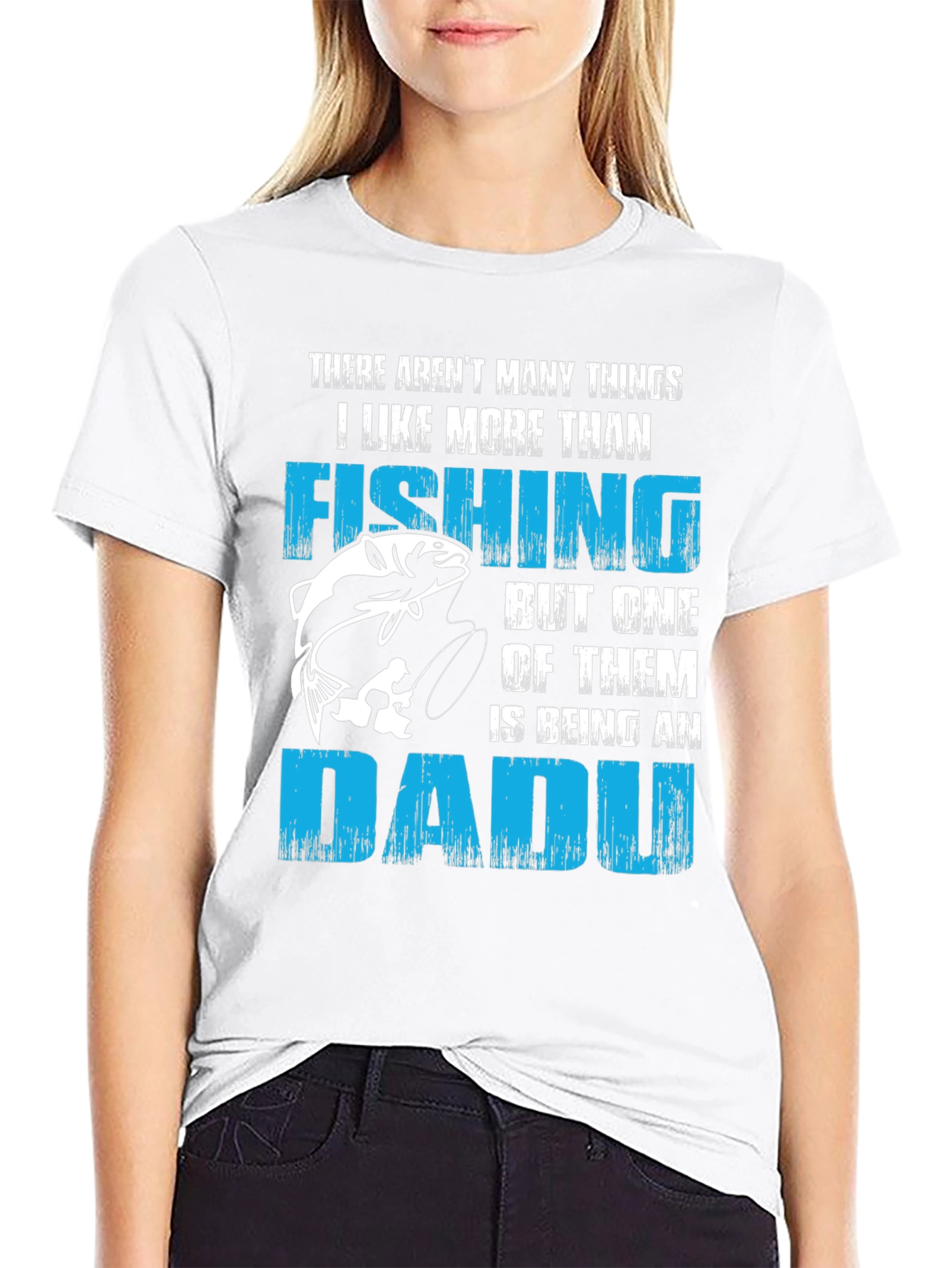Black Fishing Dad T-Shirt - Perfect Gift for Fishing Lovers view 9